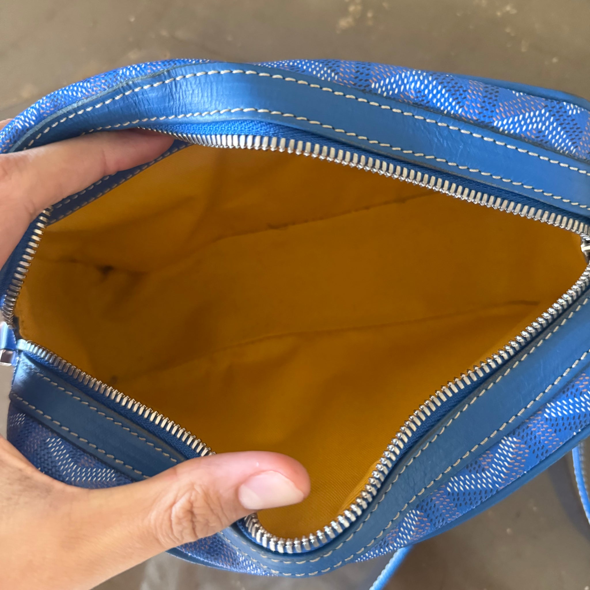 Goyard Cap-Vert PM Bag Sky Blue