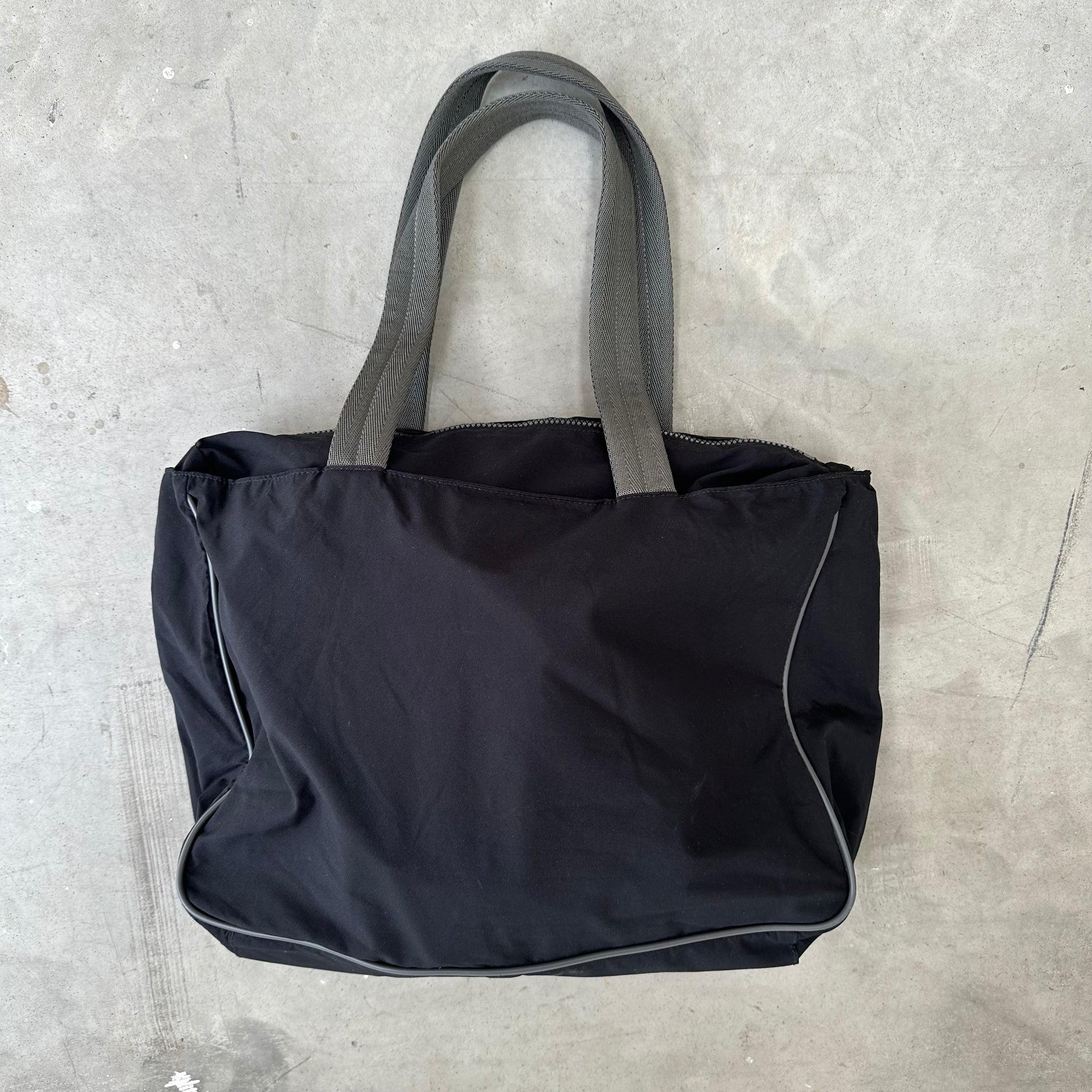 Prada Square Sports Bag Nylon Black