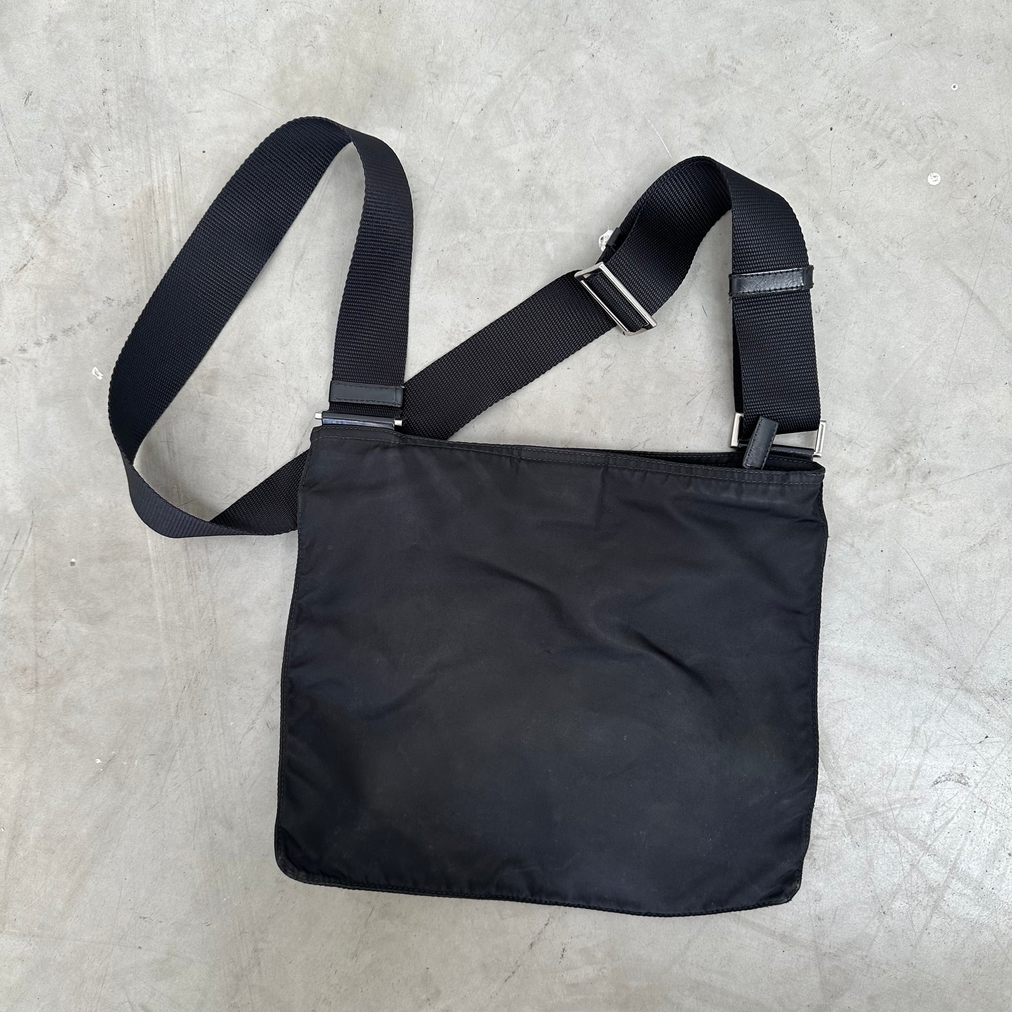 Prada Black Crossbody Messenger Bag