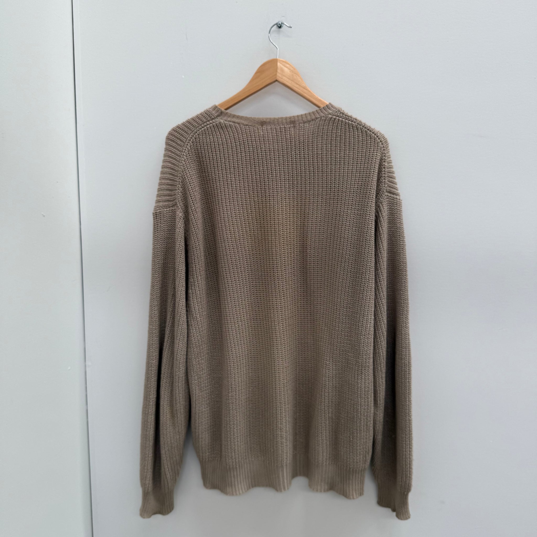 Supreme Comme Des Garçons Knitted Sweater Beige (Size M)