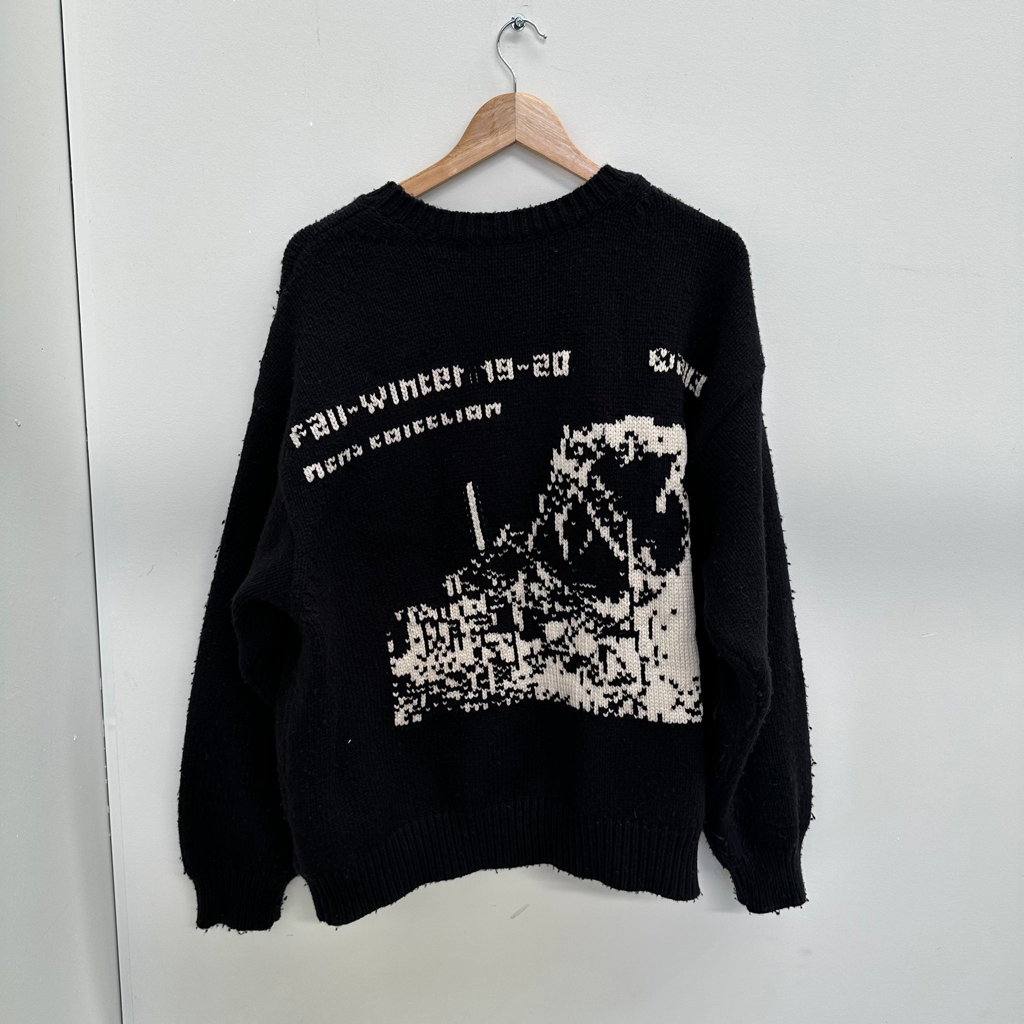 Off White FW19 Ruined Factory Knit Sweater – Curated by Charbel