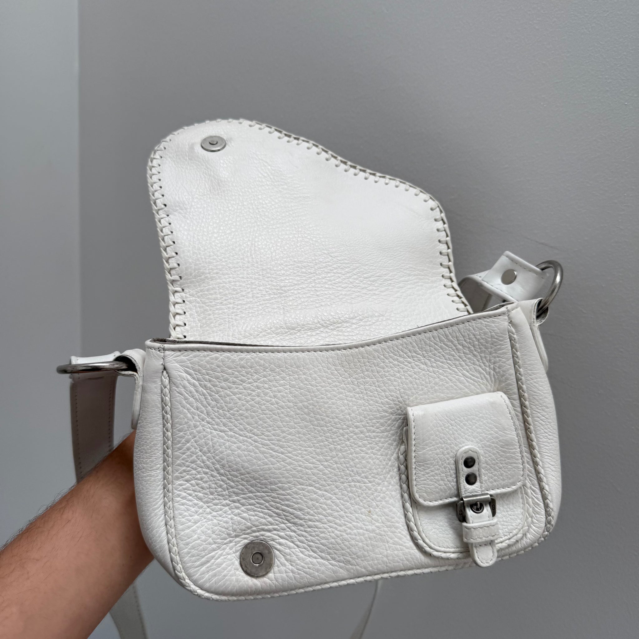 Dior Gaucho Leather Saddle Bag