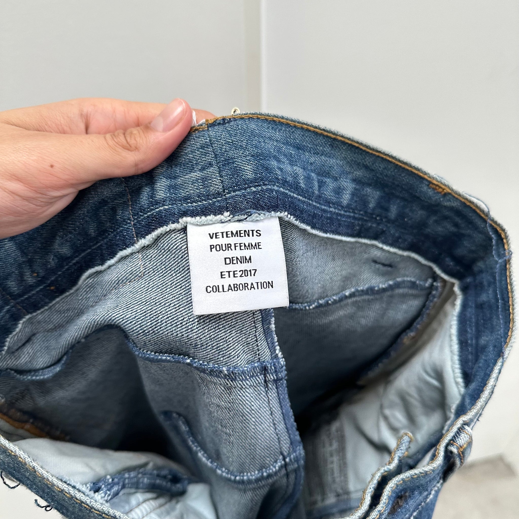 Vetements X Levi's Classic Reworked Denim