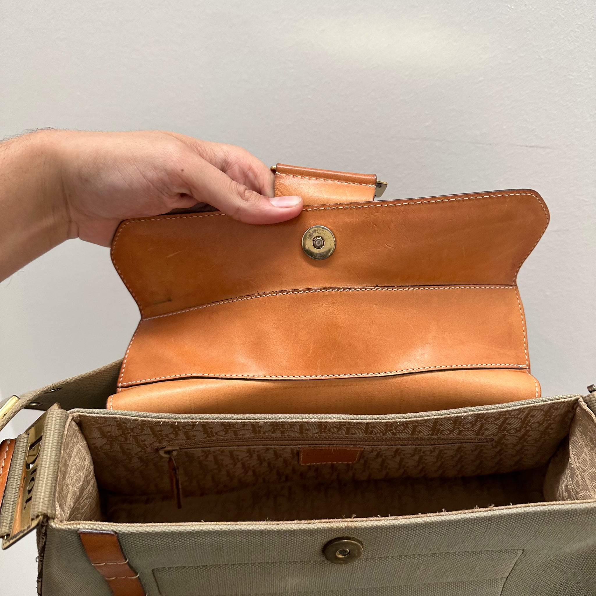 Christian Dior Green Street Chic Columbus Bag