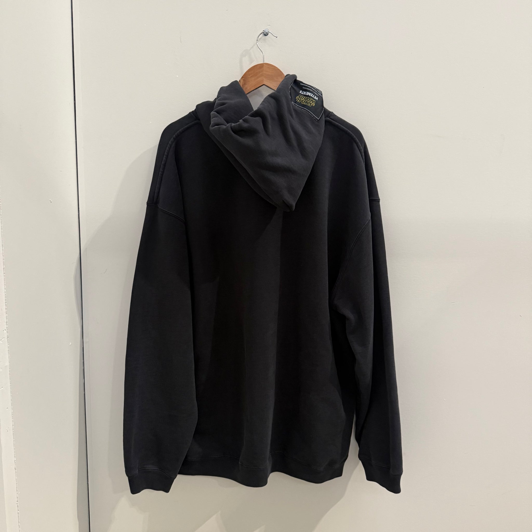 Vetements x Star Wars Limited Edition FW19 Black Hoodie (fits L-XL)