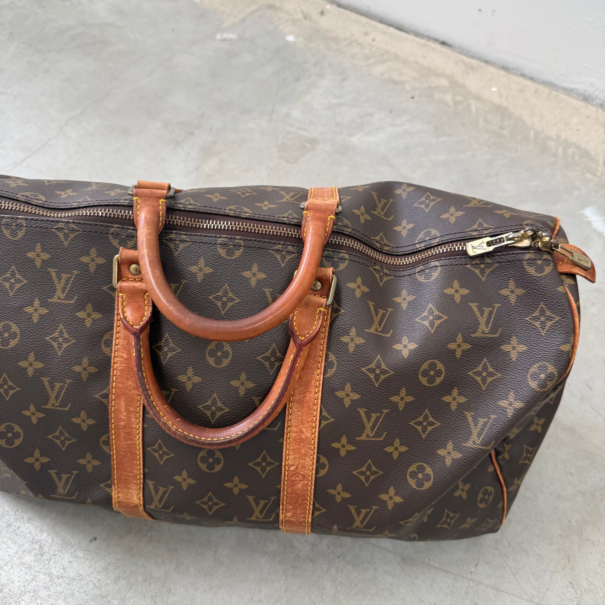 Louis Vuitton Monogram Keepall 50 Duffle Bag