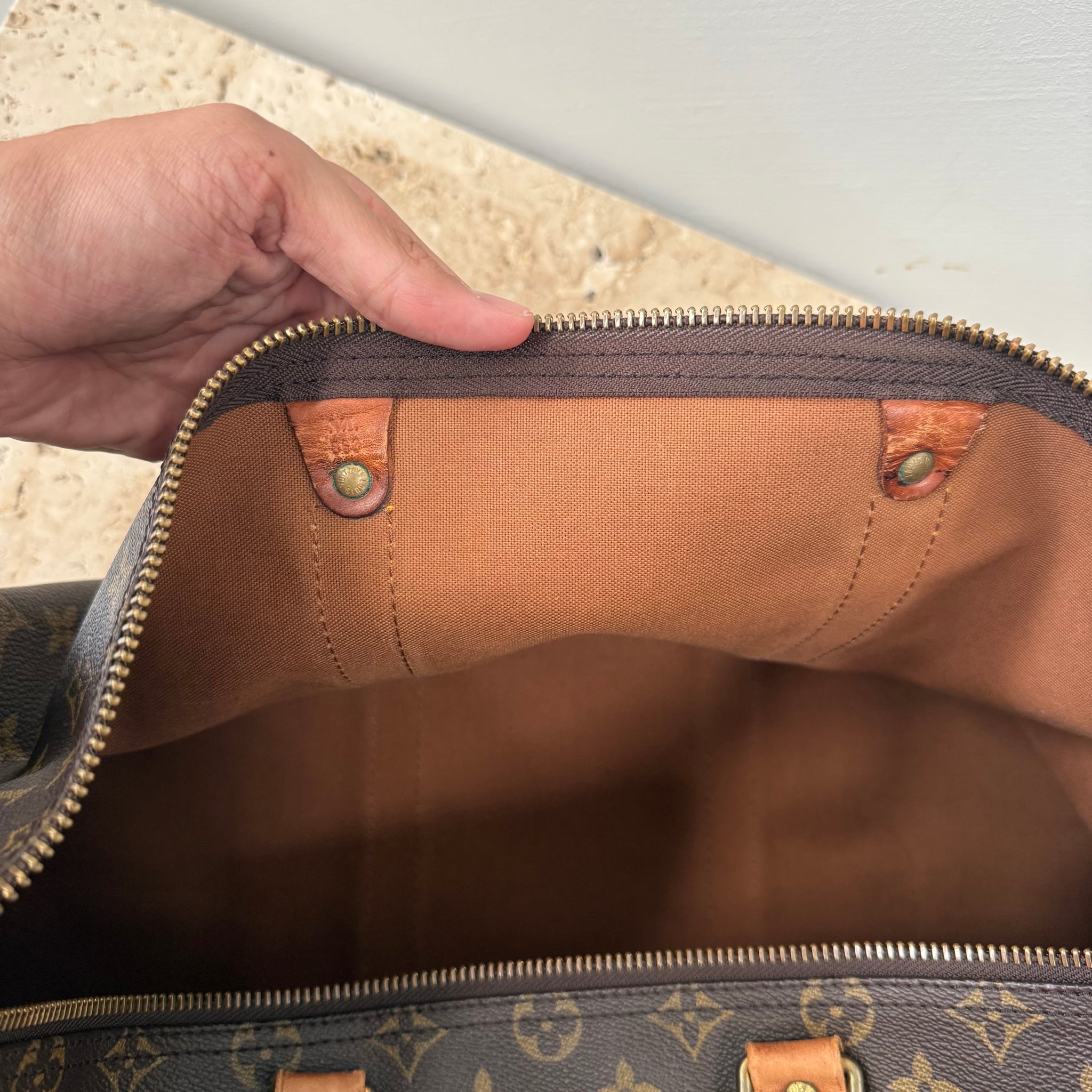 Louis Vuitton Monogram Keepall 50 Duffle Bag