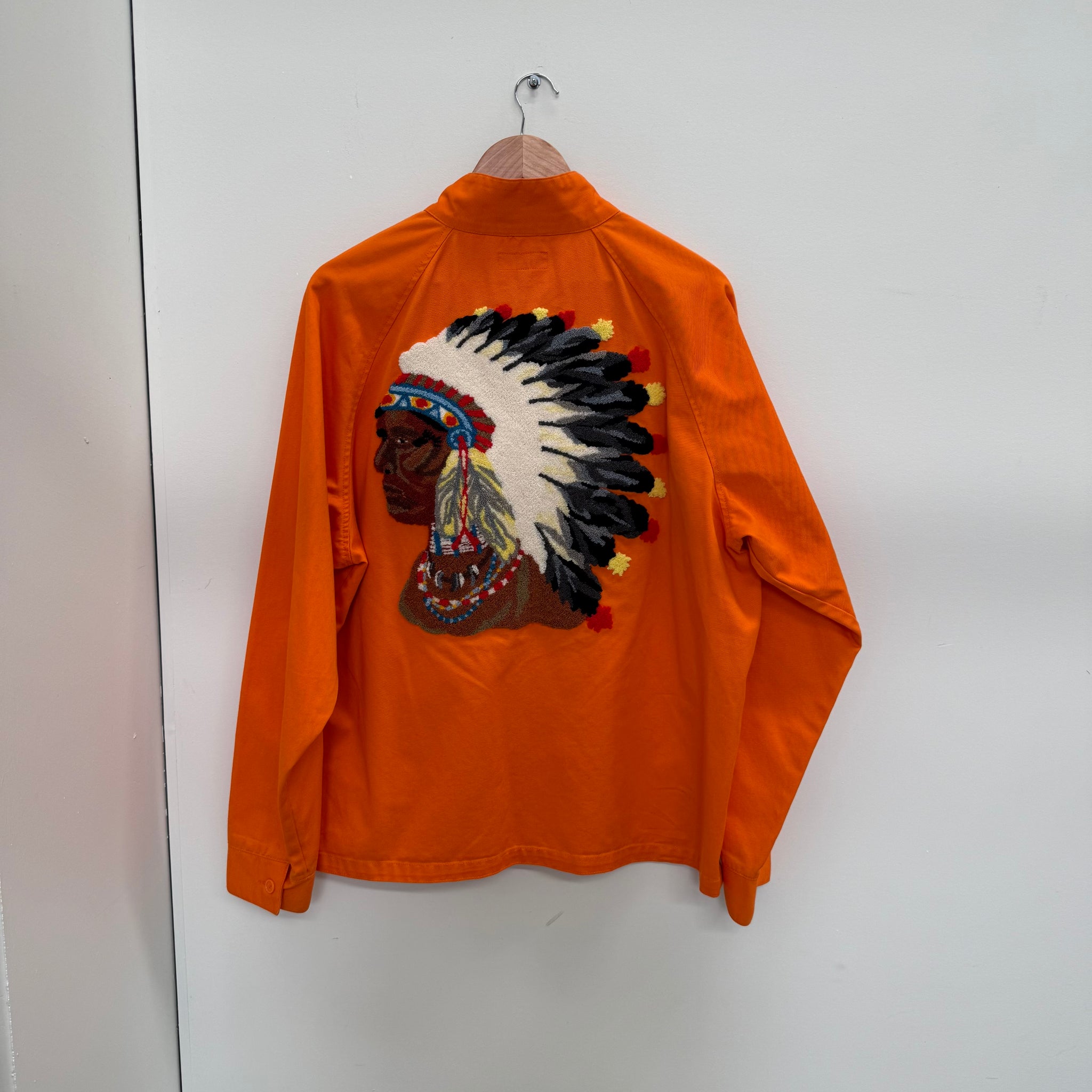 Supreme New York Chief Harrington Orange Jacket (Size XL)