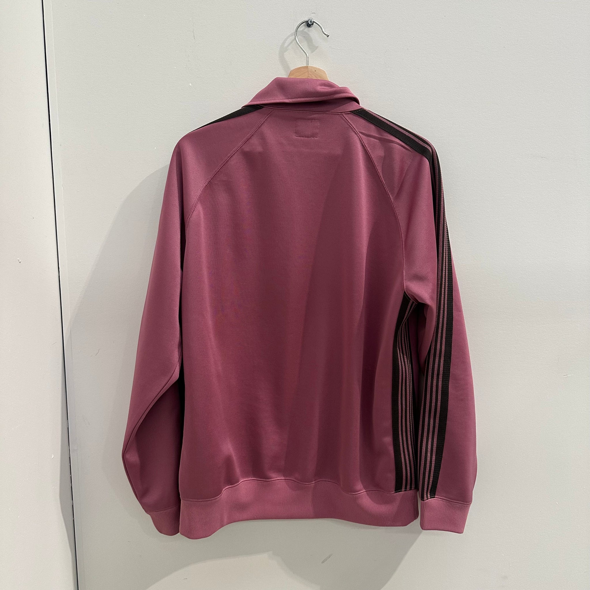 Needles Poly Smooth Track Jacket Pink/Brown (Size L)