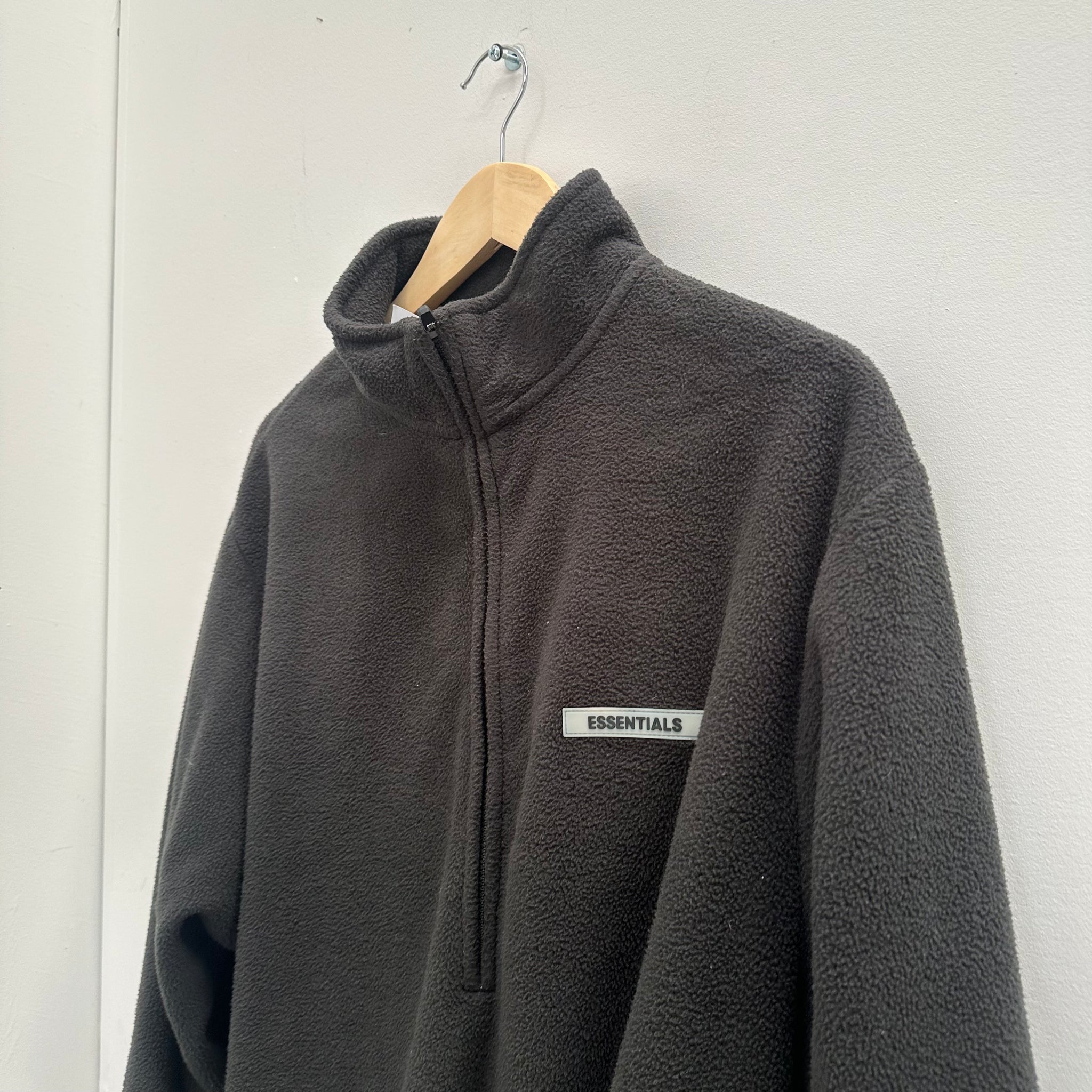 FOG Essentials SS20 Black Polar Fleece 2 Piece Set (Size S/XS)