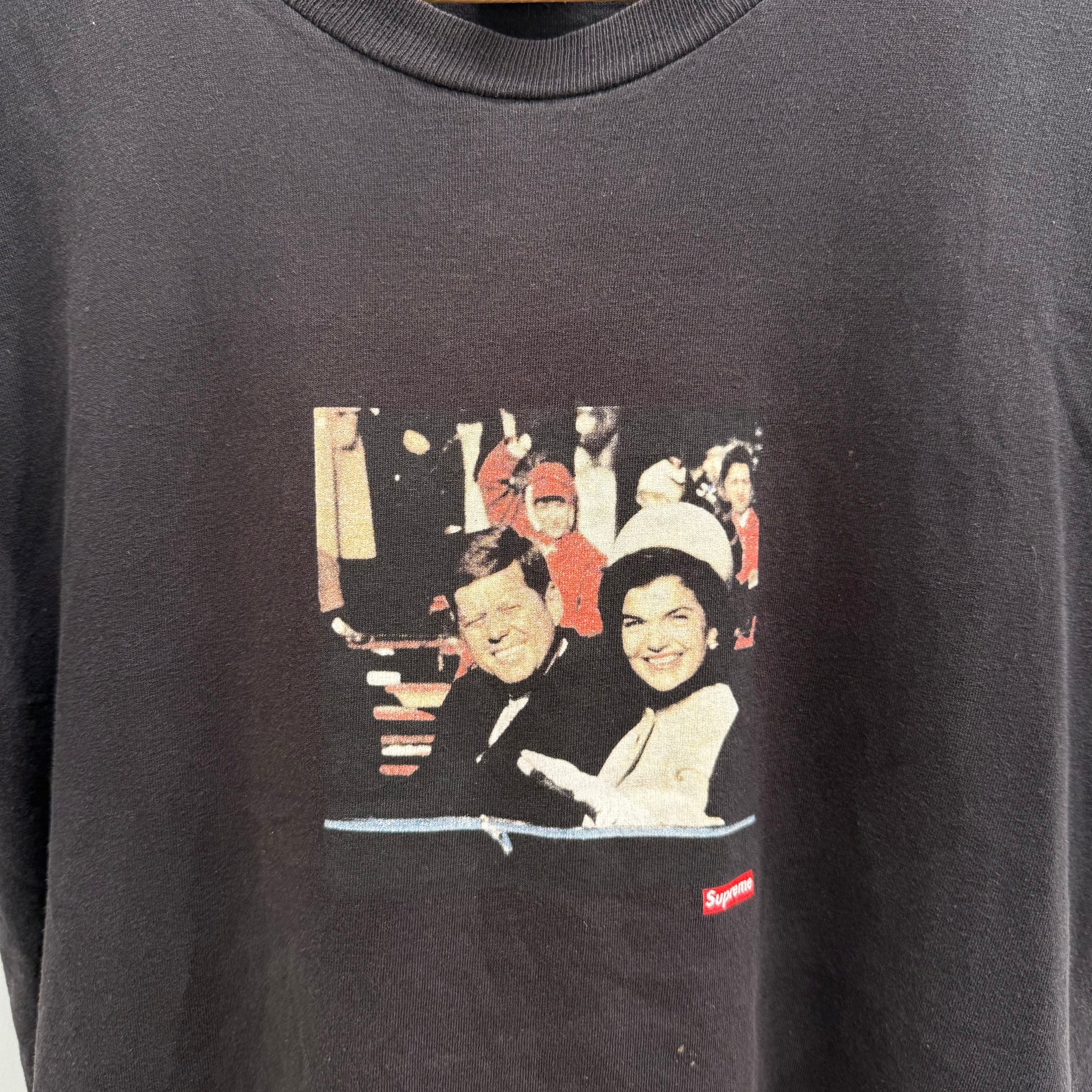 Supreme JFK Photo Tee Black (Size L)