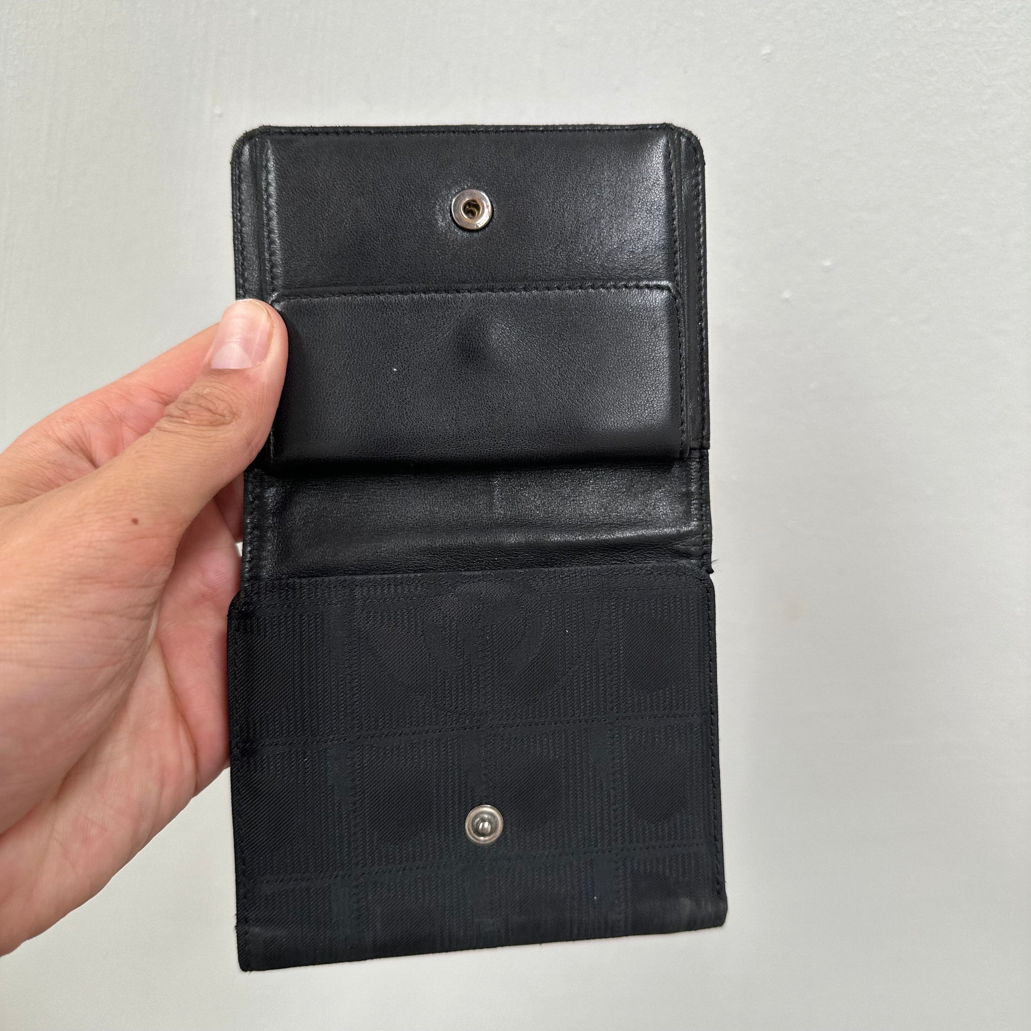 Chanel Black Pocket Organiser Wallet