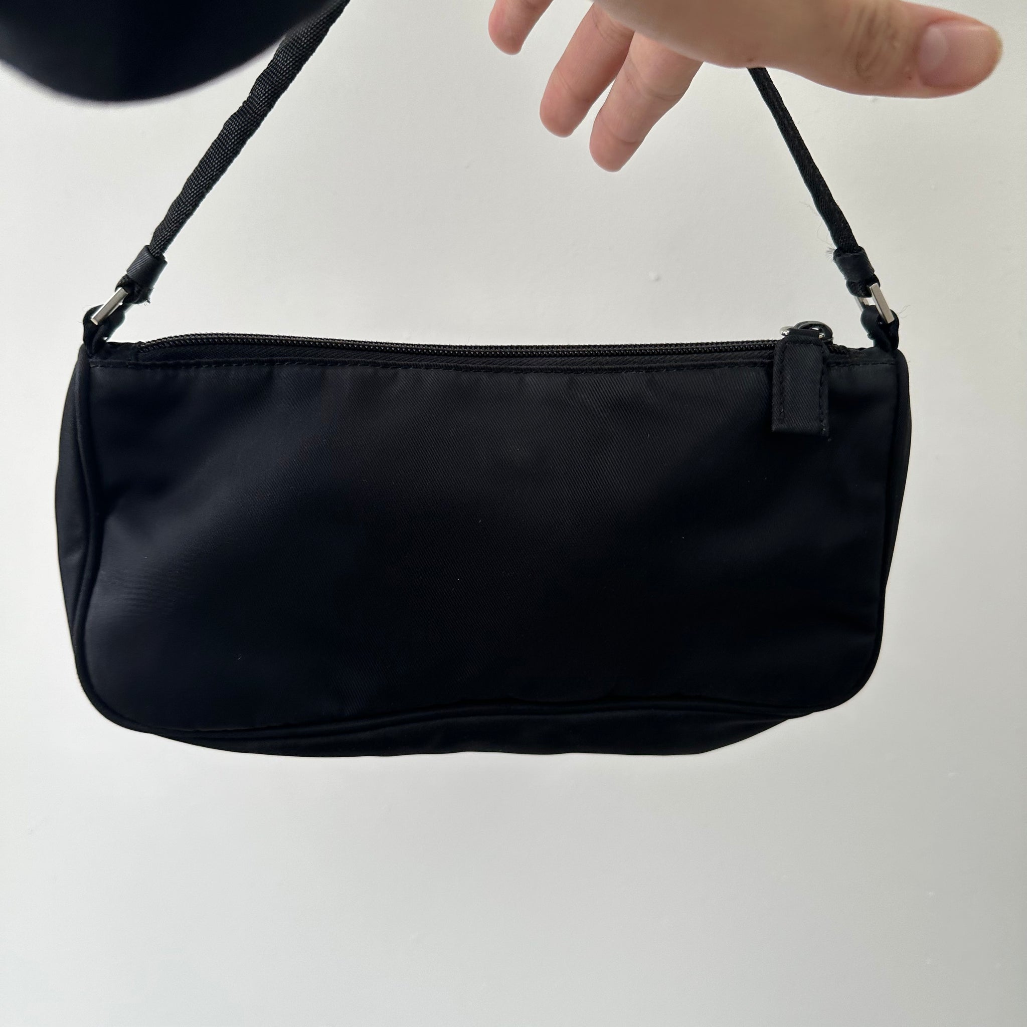 Prada Black Pochette Shoulder Bag