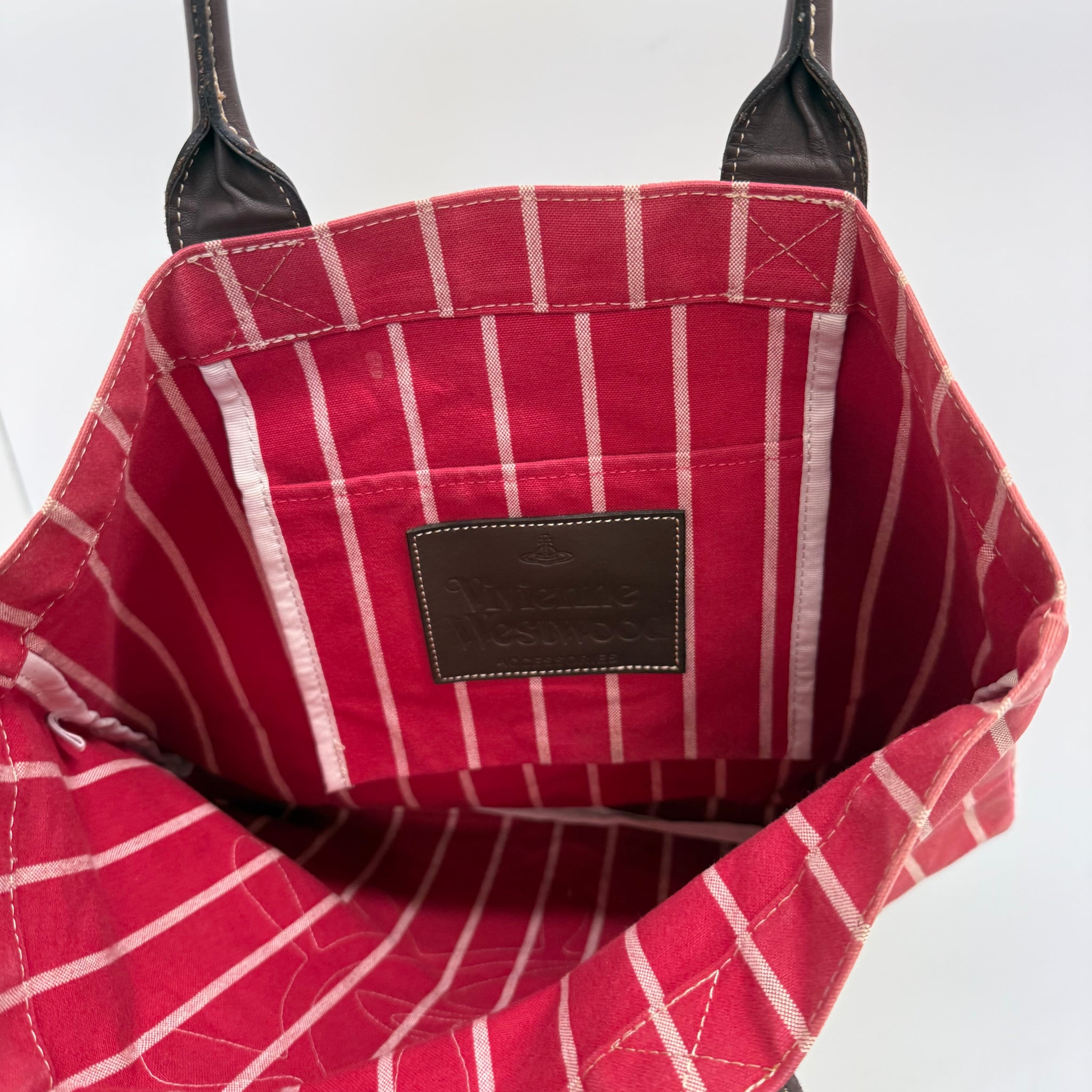 Vivienne Westwood Rope Orb Stripe Tote Bag