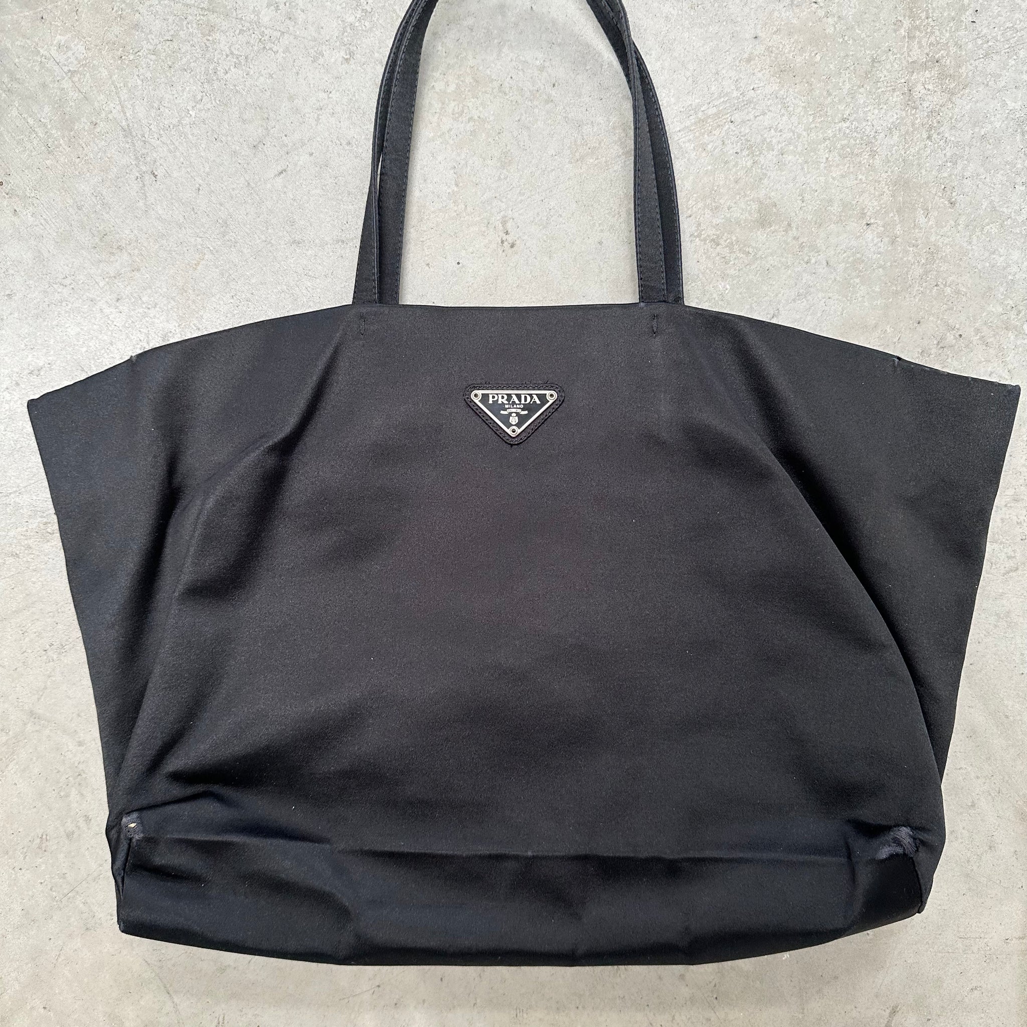 Prada Tote Bag Velour Material