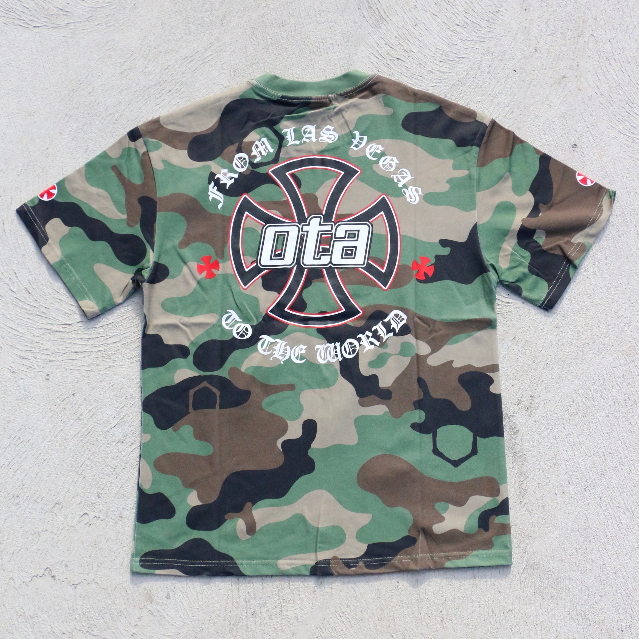 On The Arm Martydom T Shirt Camo
