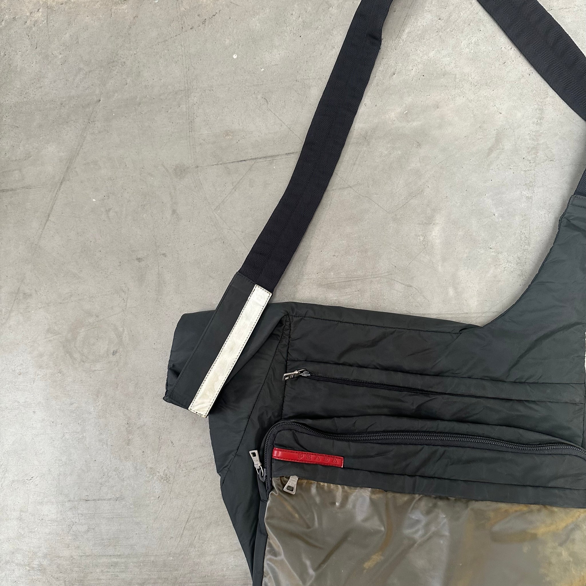 Prada Sport Front Logo Shoulder / Messenger Bag