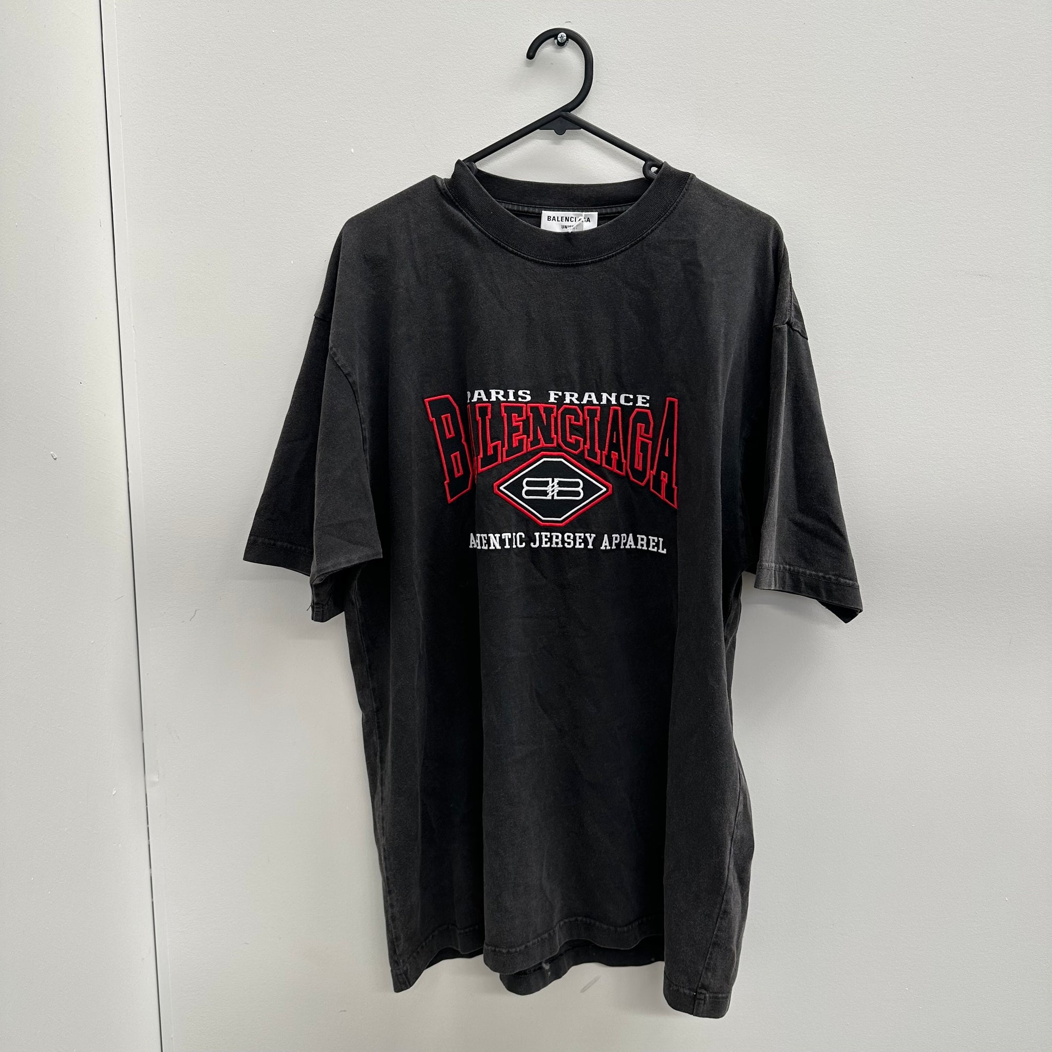 Balenciaga Patched Logo Oversized Tee (fits M-L)