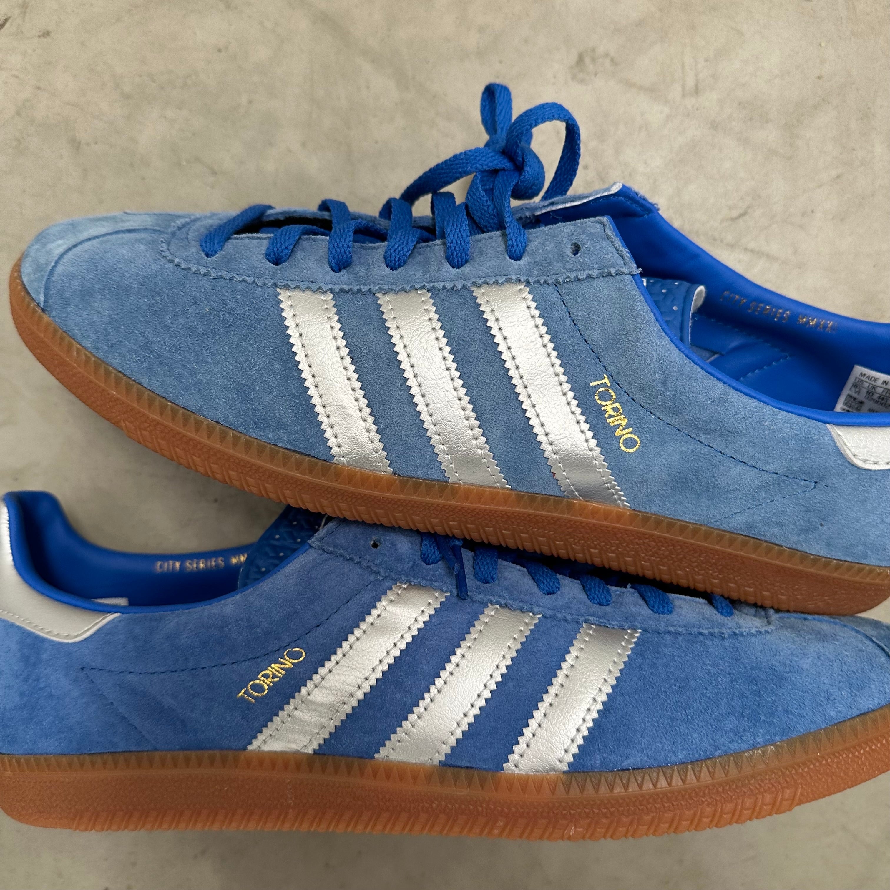 Adidas Torino Blue Silver US10.5 – Curated by Charbel