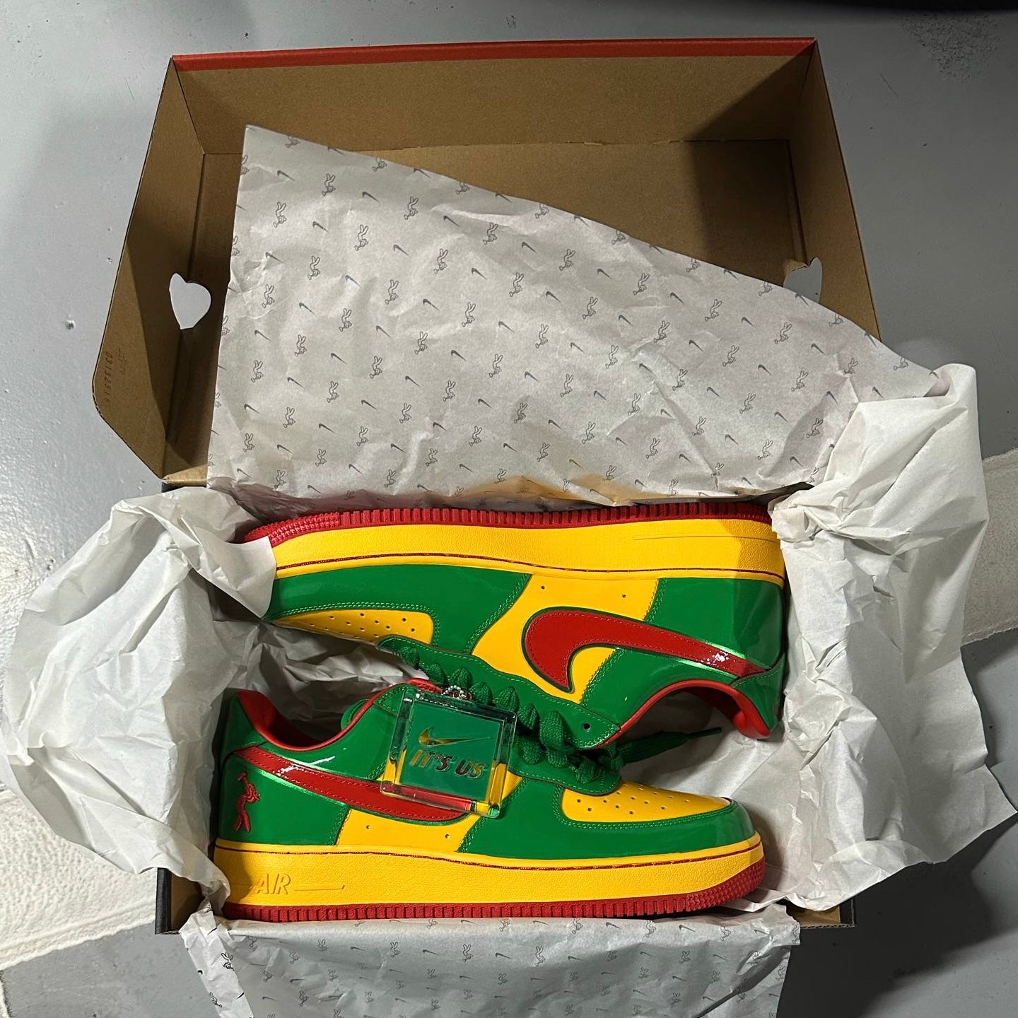 Nike Air Force 1 Low Lil Yatchy Concrete Boys