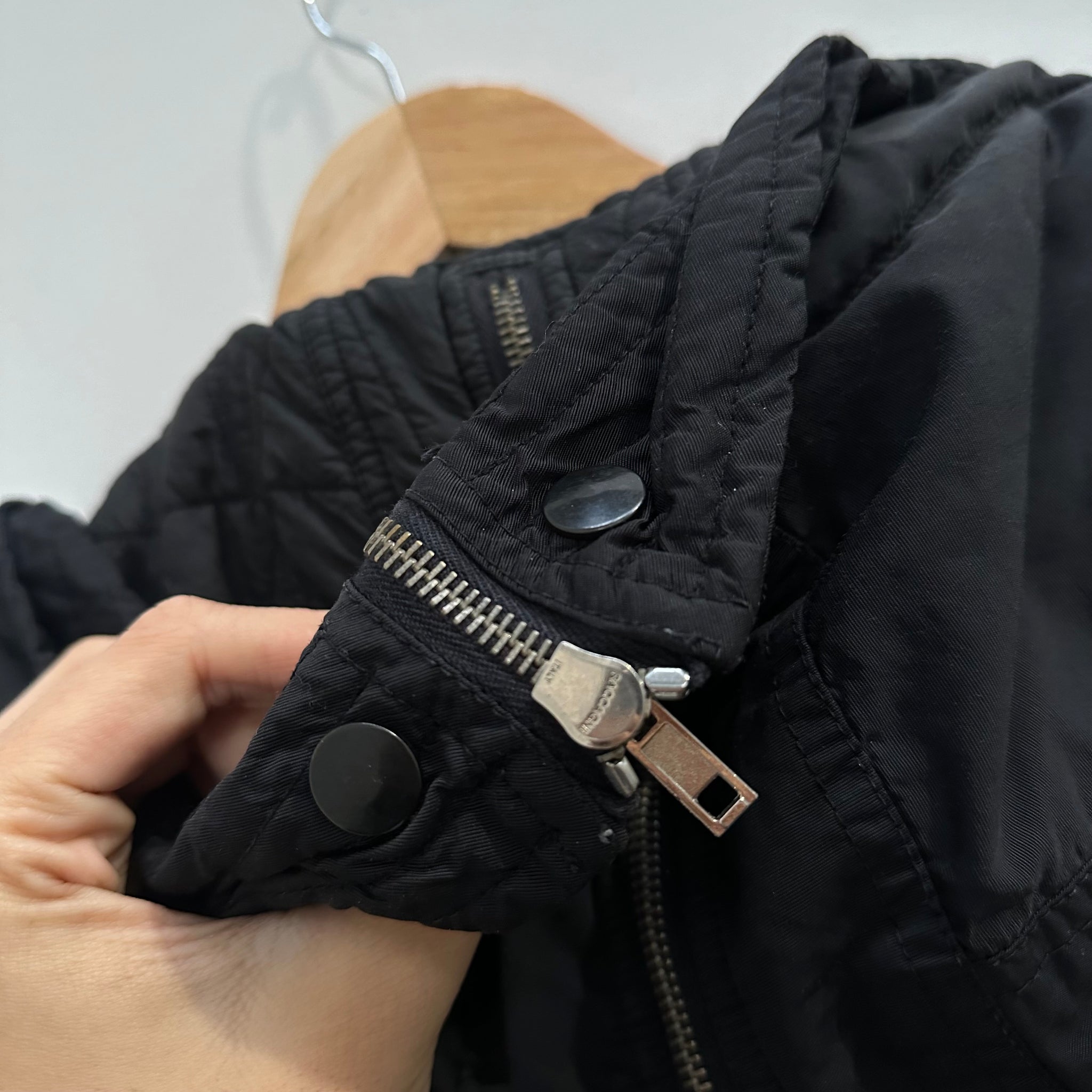 Rick Owens DRKSHDW Black Exploder Bomber Jacket (Size L)
