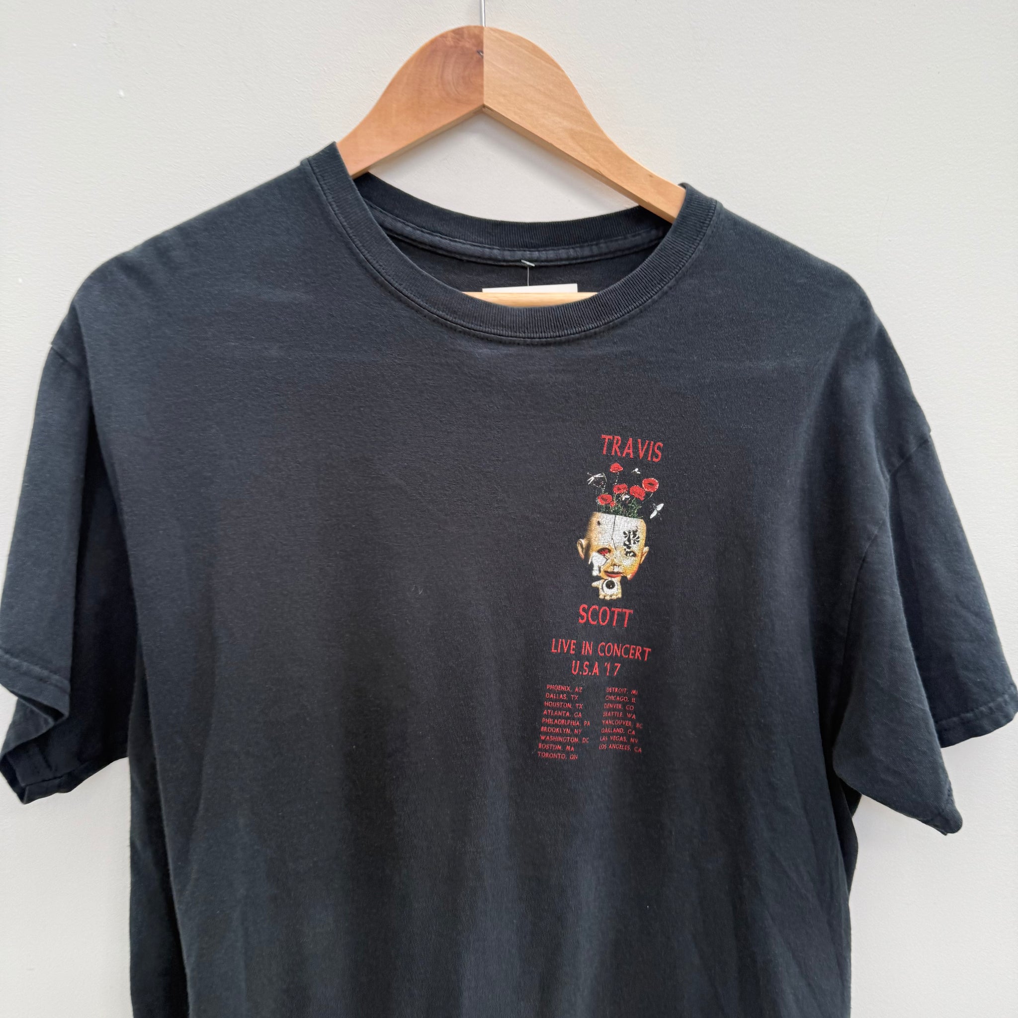 Travis Scott Damn 2017 Live T Shirt (Size L)