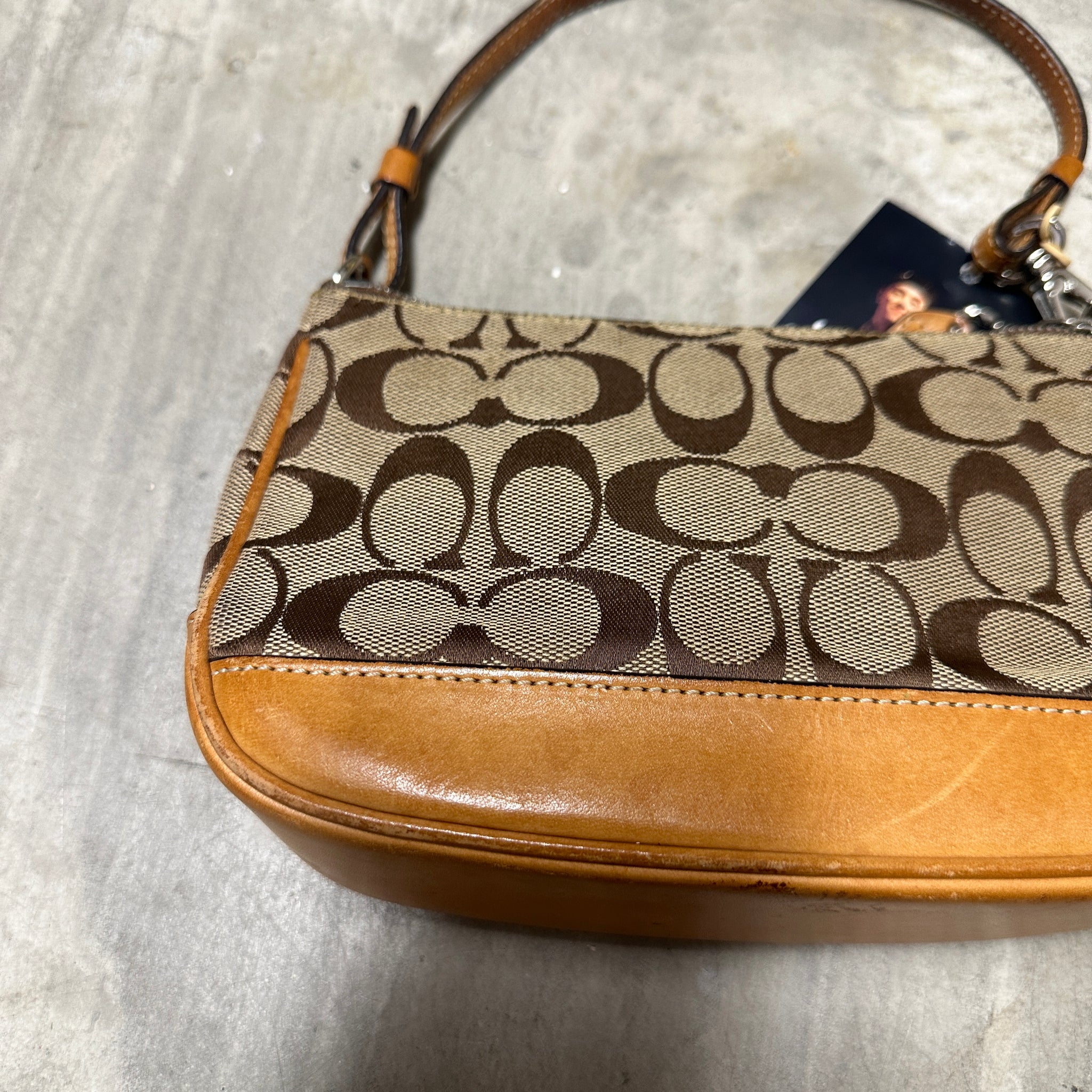Coach Y2K Shoulder Bag Tan