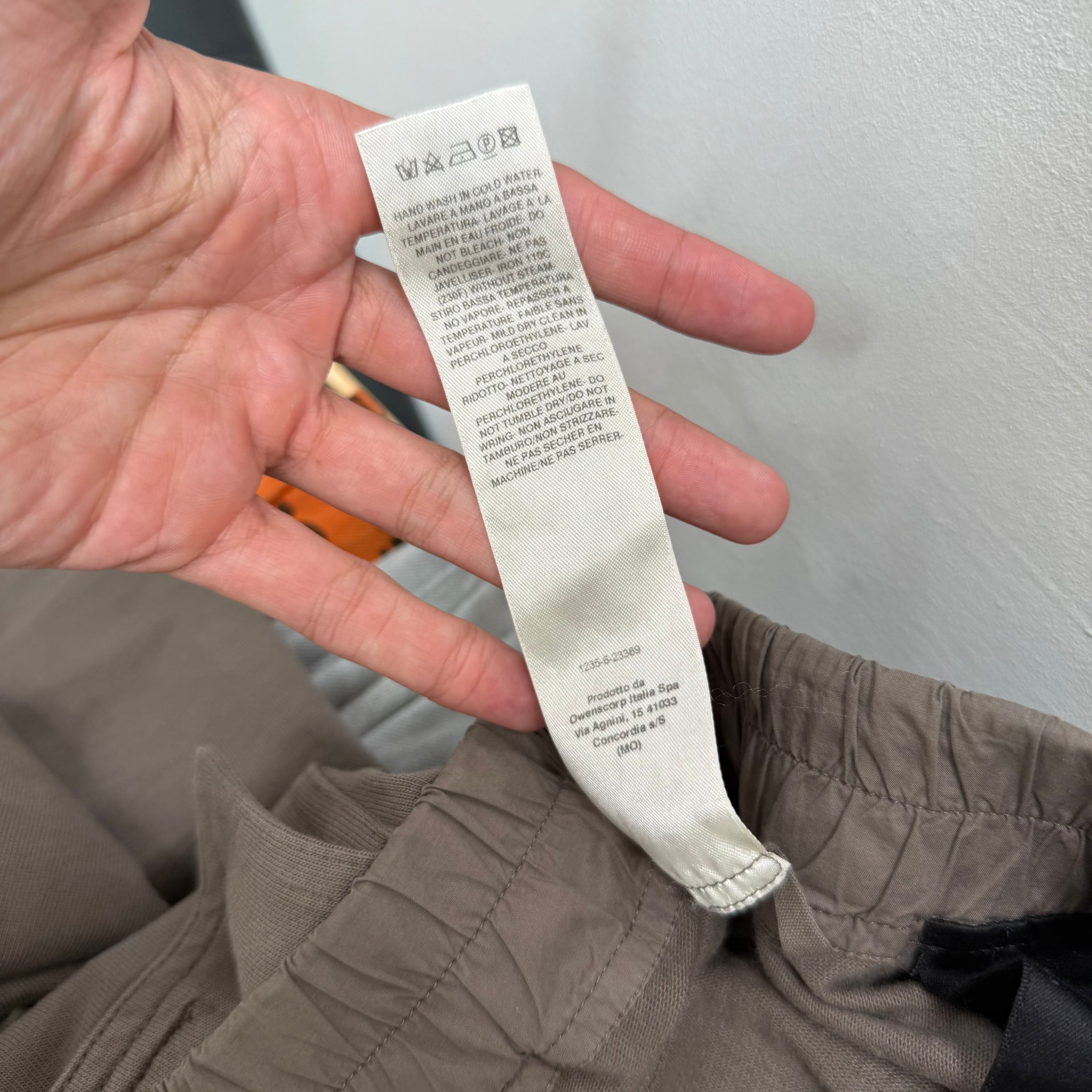 Rick Owens DRKSHDW Cargo Sweatpants Brown (Size S)