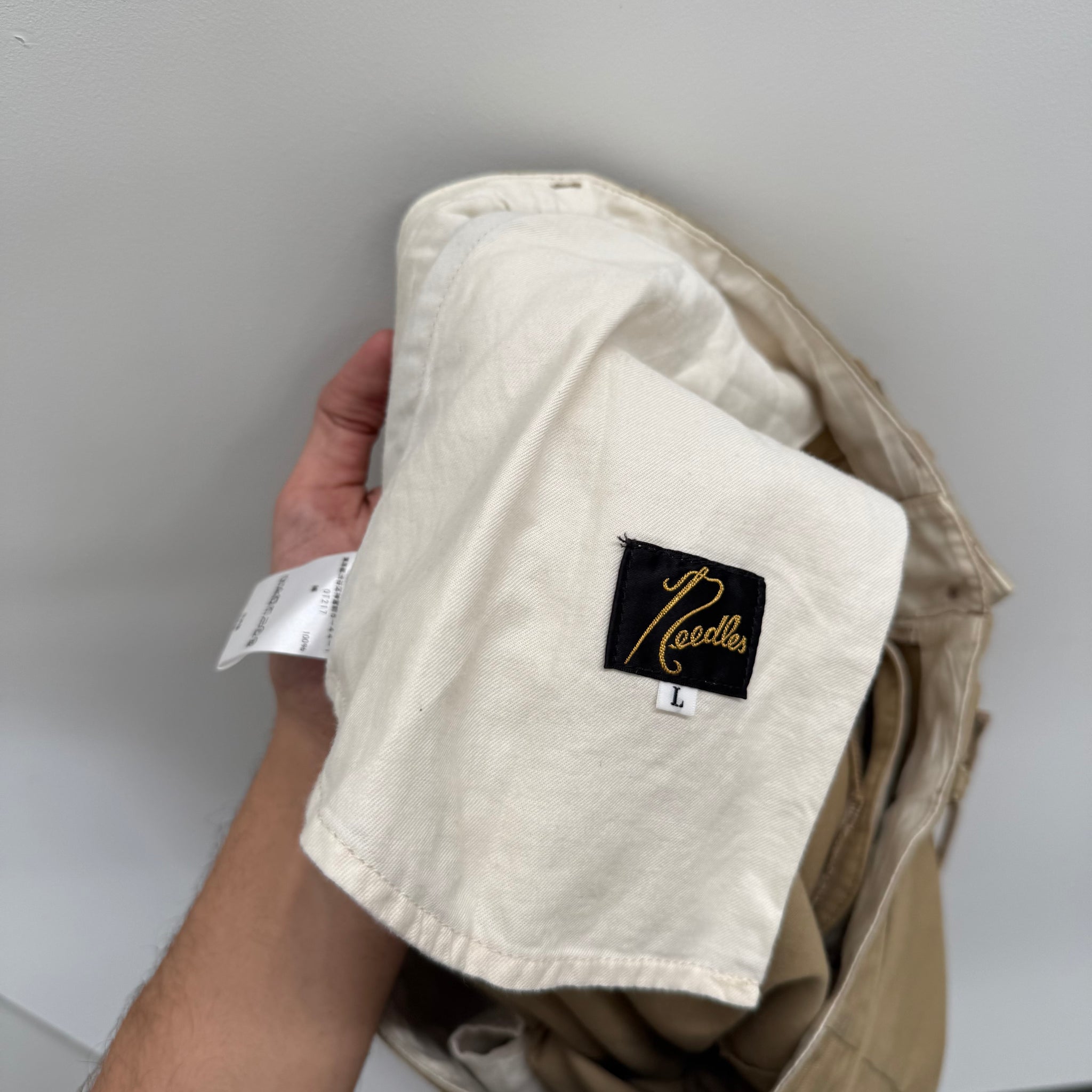 Needles HD Beige Pant (Size L)
