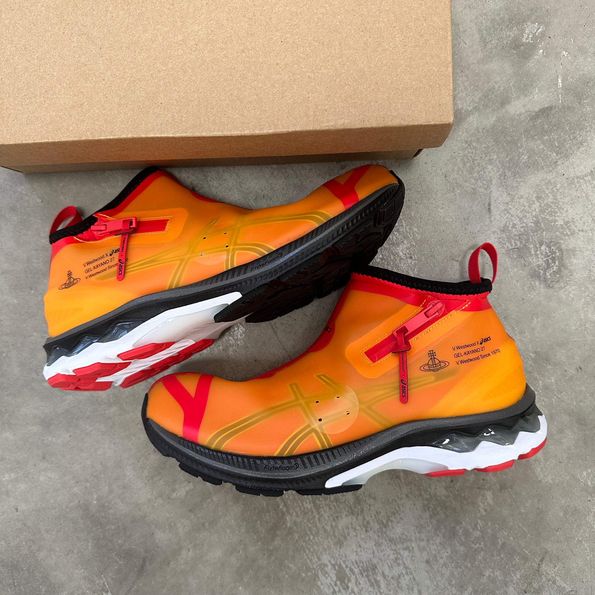 ASICS Gel-Kayano 27 LTX Vivienne Westwood Citrus US8 – Curated by