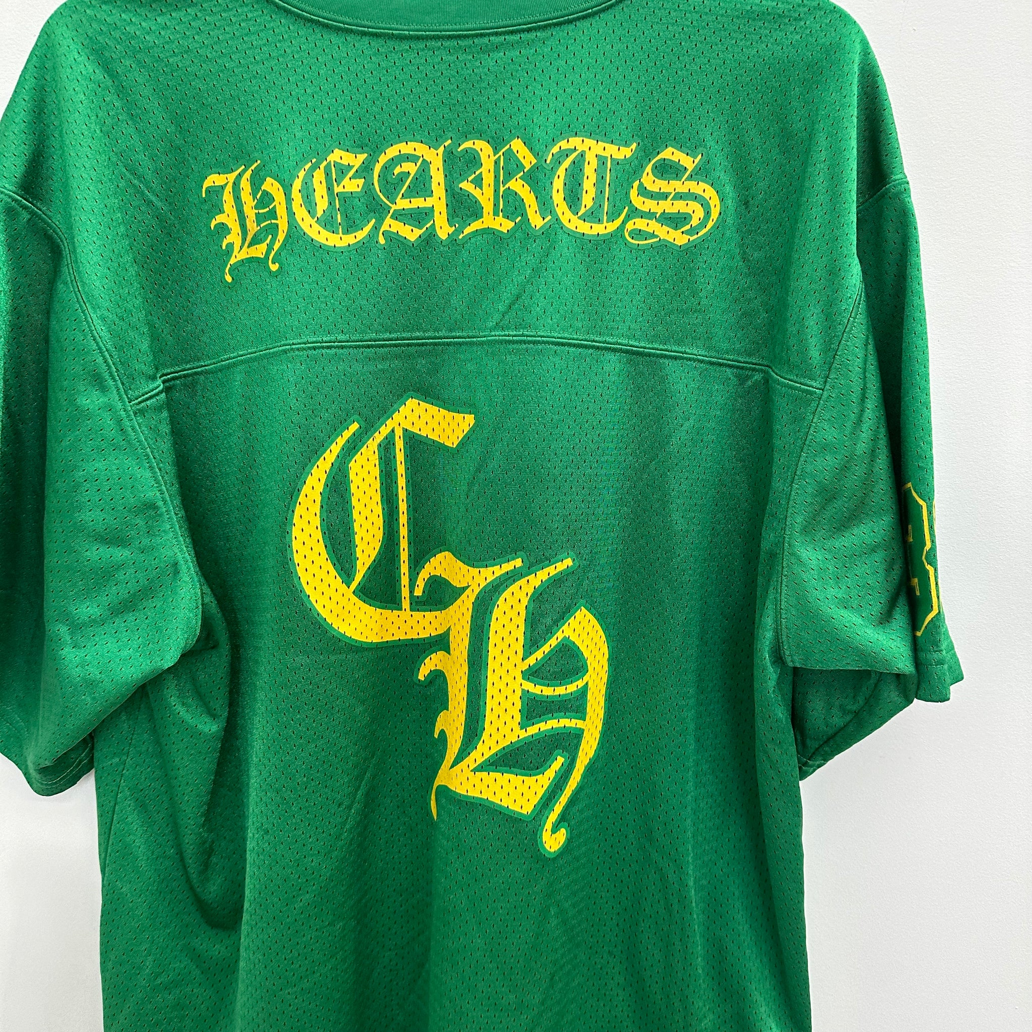 Chrome Hearts Stadium Mesh Green Tshirt Jersey (Size L)