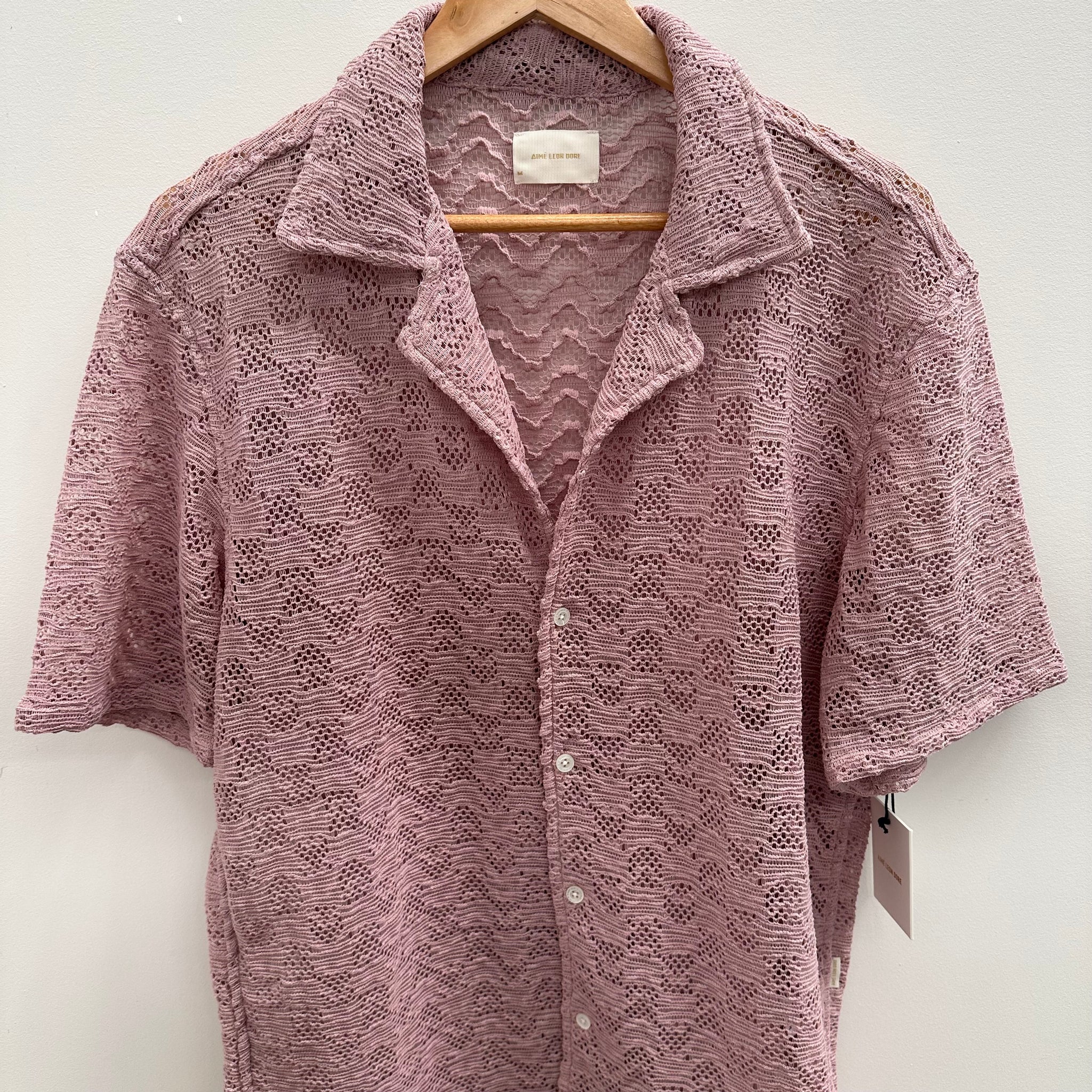Aime Leon Dore Rico Shirt Purple Size M