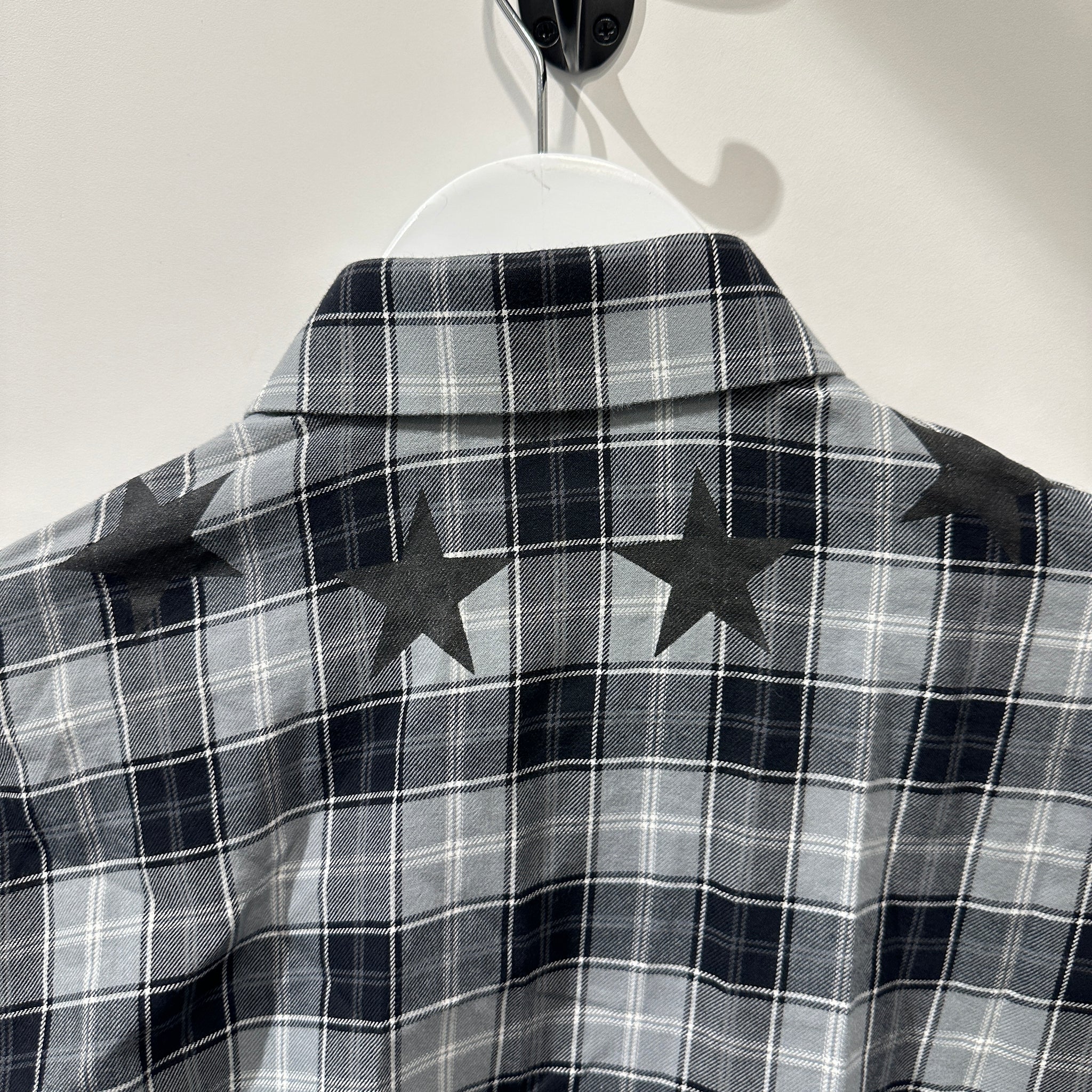Givenchy Stars Flannel Button Up Shirt (Size S)