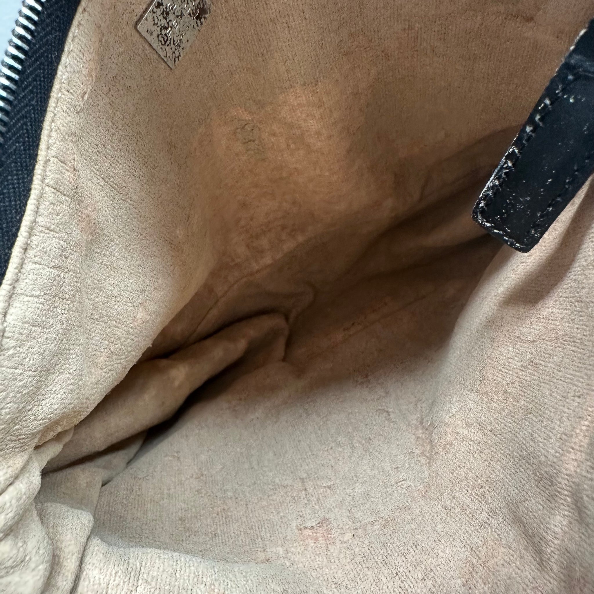 Fendi Mini Pochette Shoulder Bag Canvas