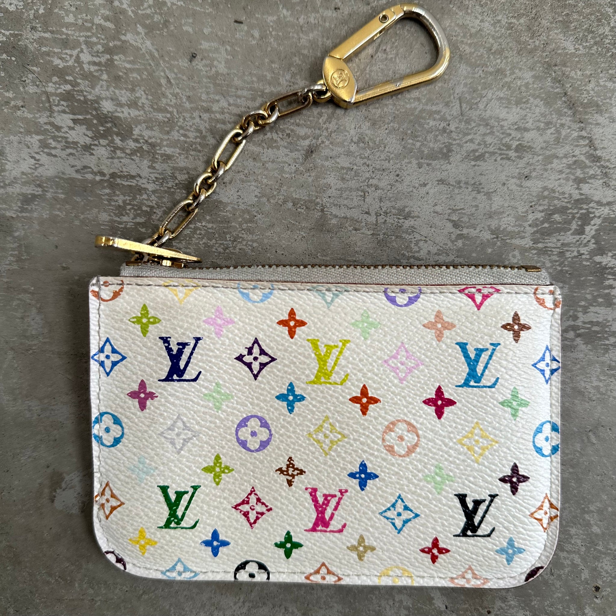 Louis Vuitton Murakami Pochette Cles Coin Purse