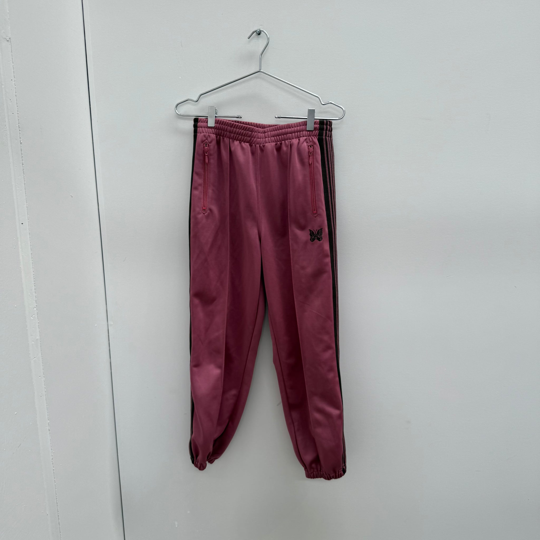 Needles Zipped Track Pants Smoke Pink (Size XS)