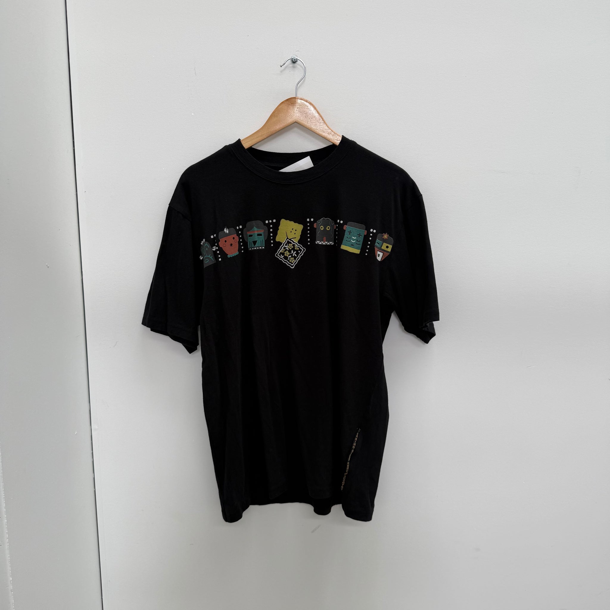Kapital Faces T Shirt Black (Size M)