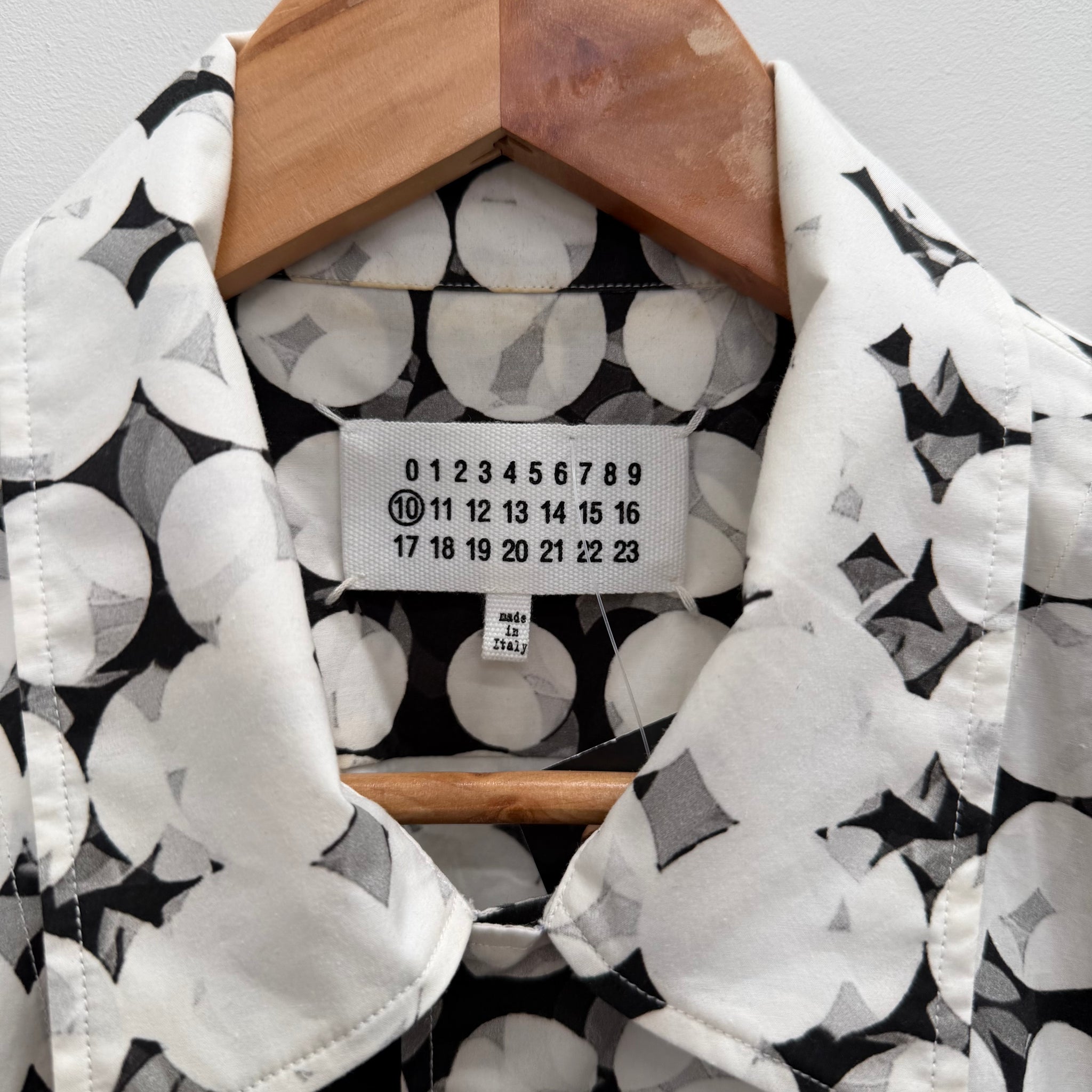 Maison Margiela AW20 Pixel Polka Dot Shirt (Fits M-L)