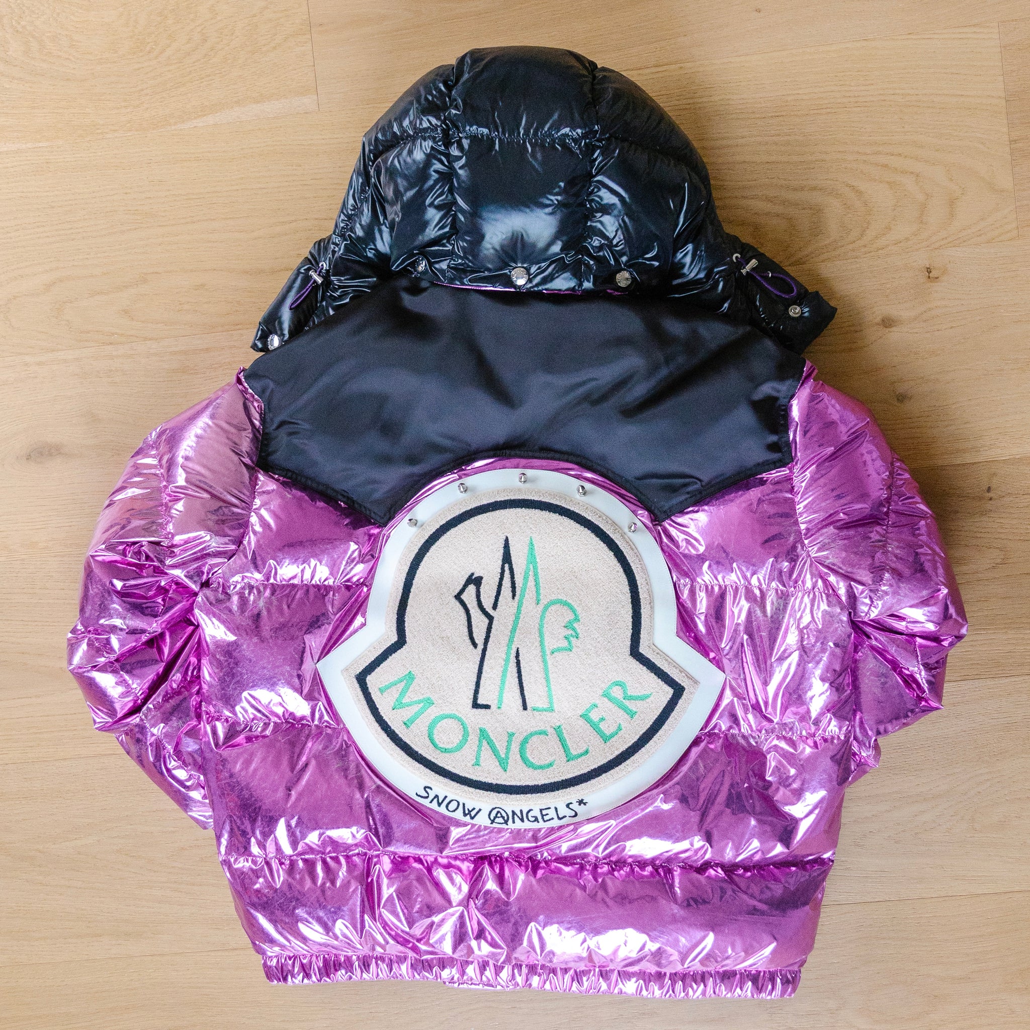 Palm Angels x Moncler Puffer Jacket Purple (Size 3)
