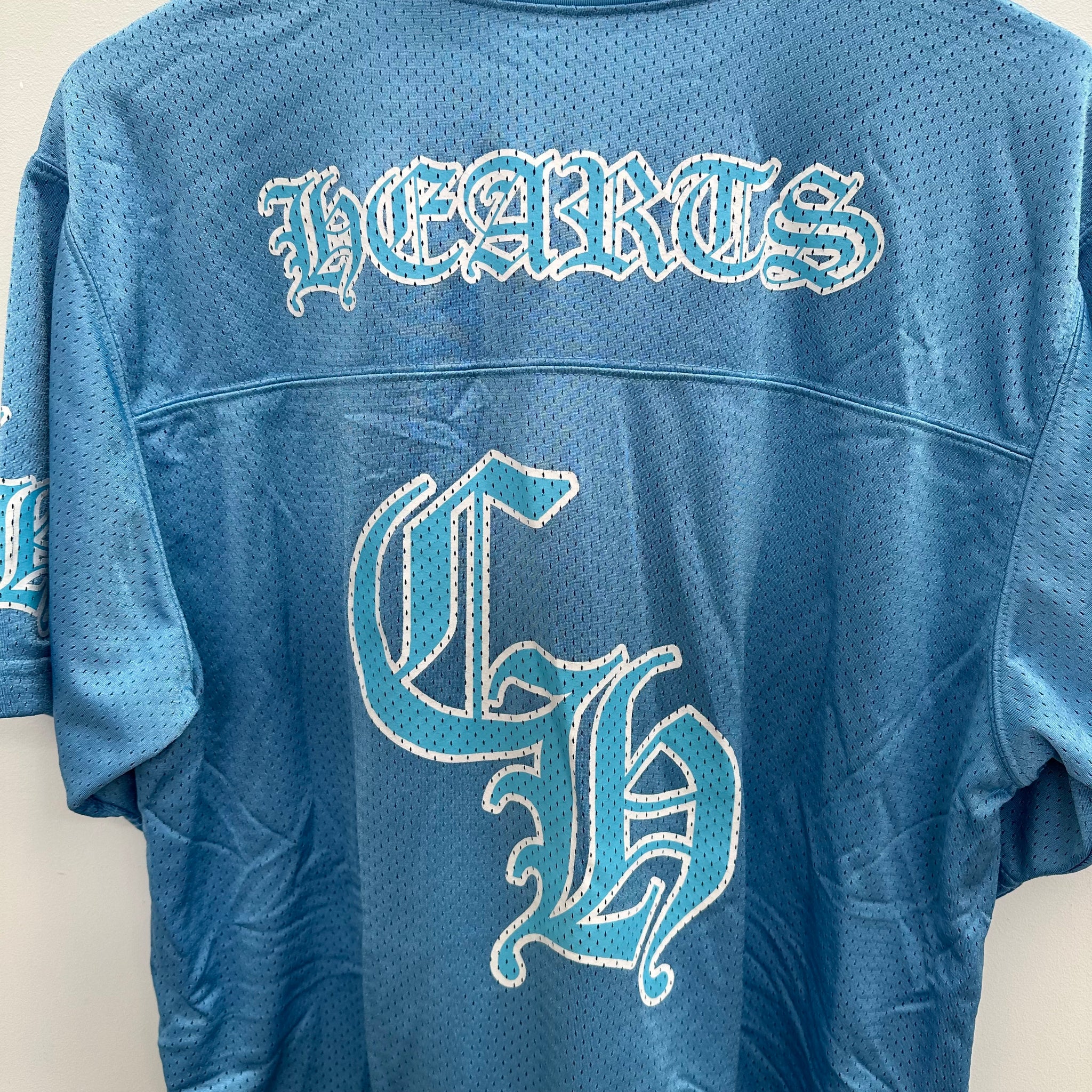 Chrome Hearts Stadium Mesh Blue Tshirt Jersey (Size M)