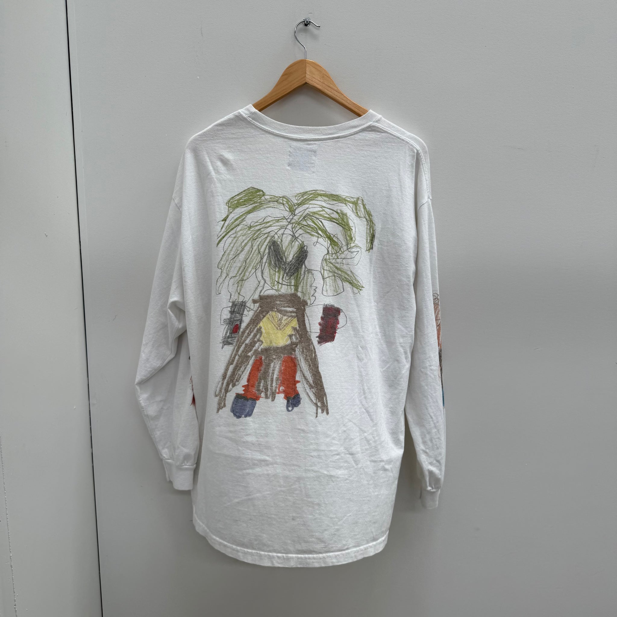 Gallery Dept I Miss My Friends L/S Tee White (Size L)