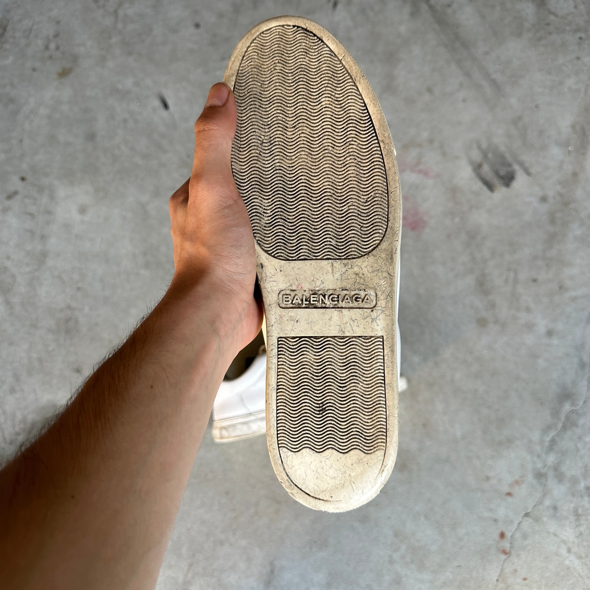 Balenciaga Arena Low White Canvas (EU 41 / US8)