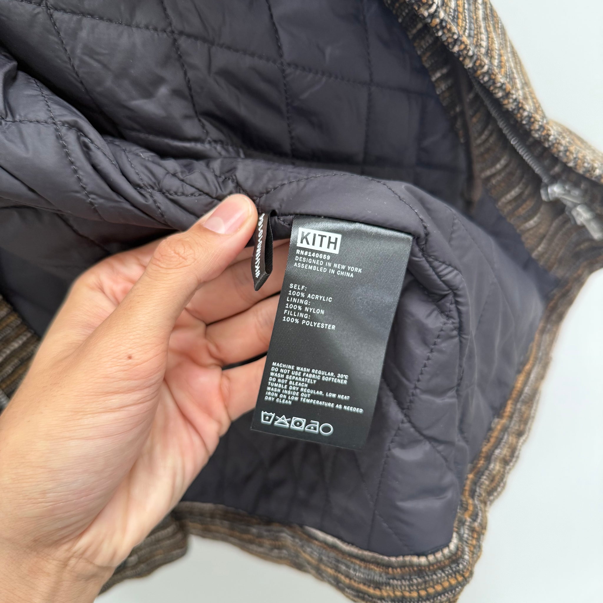 Kith Striped Chenille Duane Field Jacket (Size L)