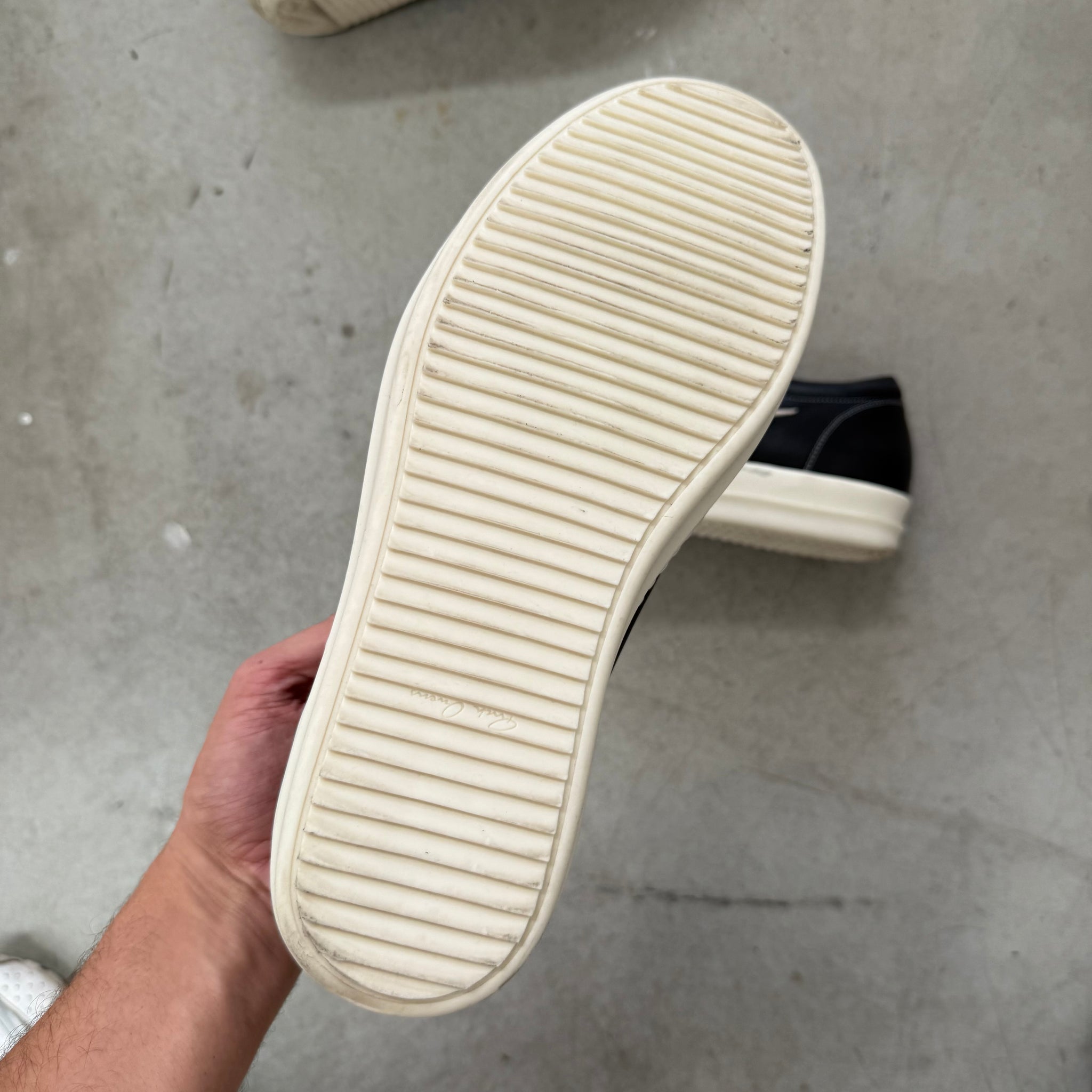 Rick Owens Black Vintage Sneakers (EU46)