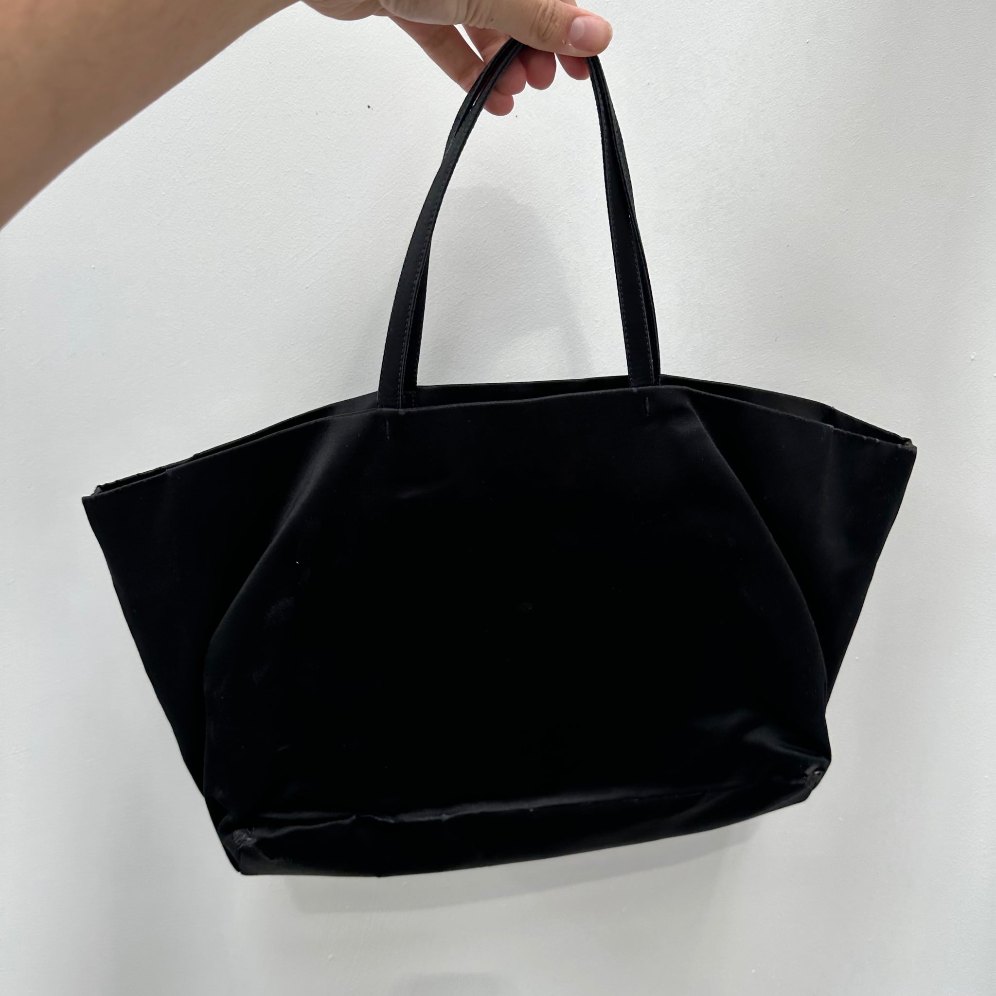 Prada Tote Bag Velour Material