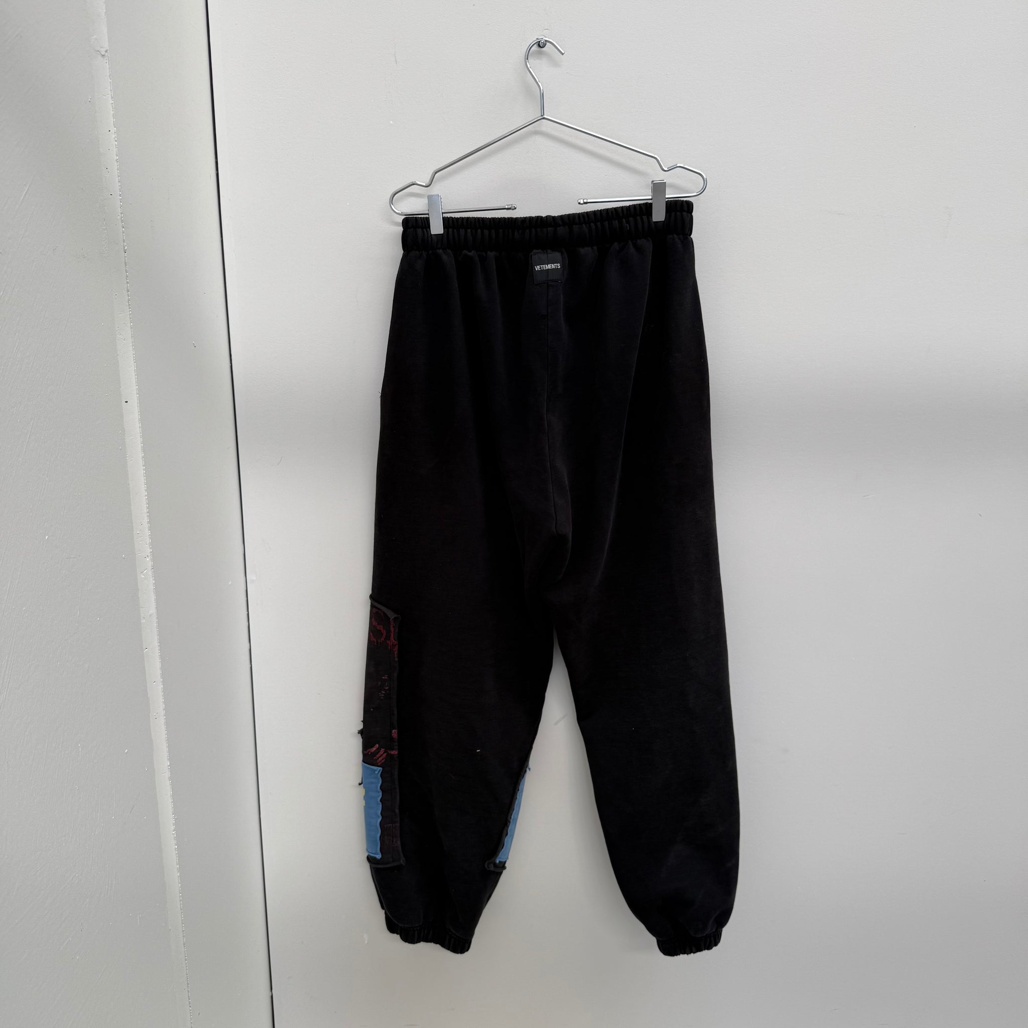 Vetements 'The Bulldog Spirit' Black FW18 Track Pants (Size L)