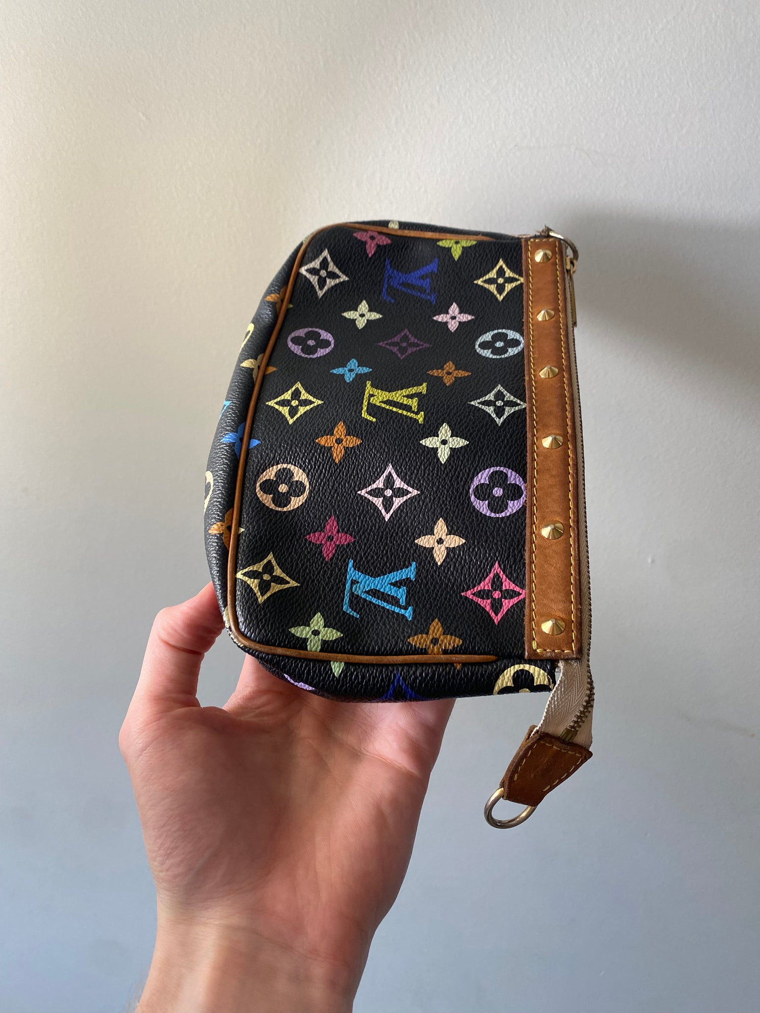 Louis Vuitton Takashi Murakami Pochette Multicolour/Black
