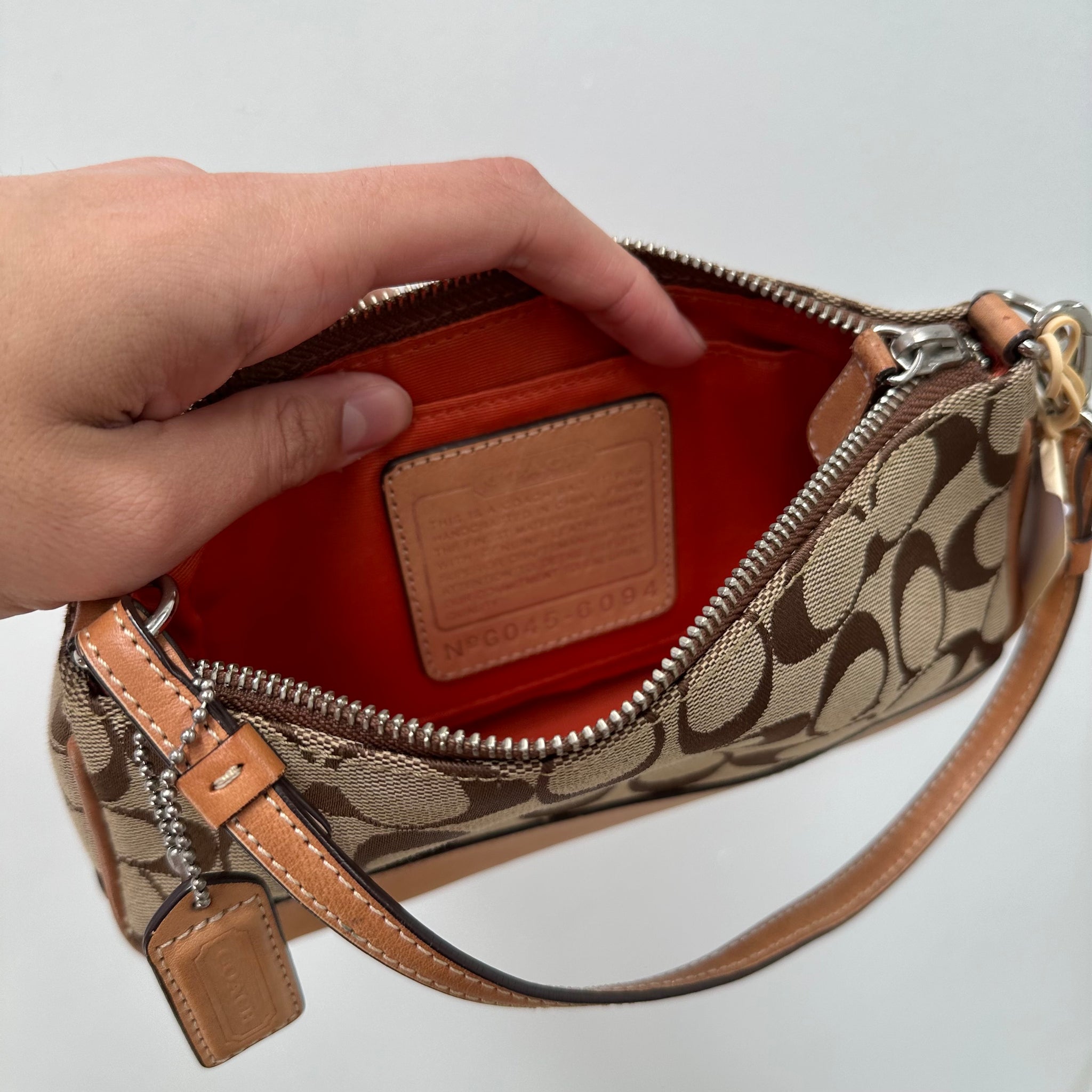 Coach Demi Shoulder Bag Tan