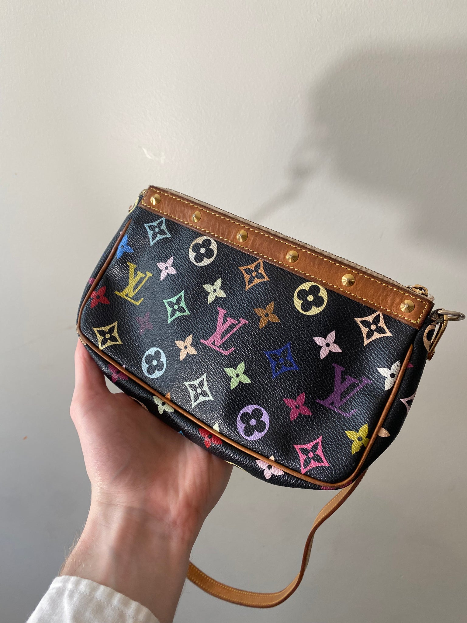 Louis Vuitton Takashi Murakami Pochette Multicolour/Black