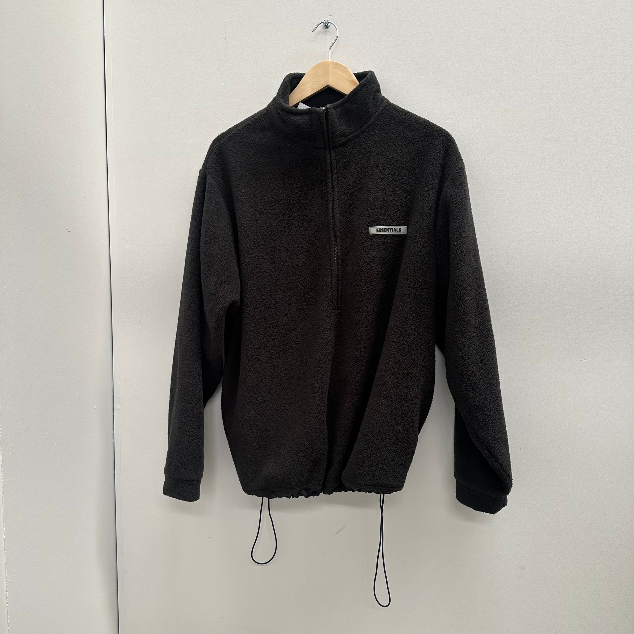 FOG Essentials SS20 Black Polar Fleece 2 Piece Set (Size S/XS)